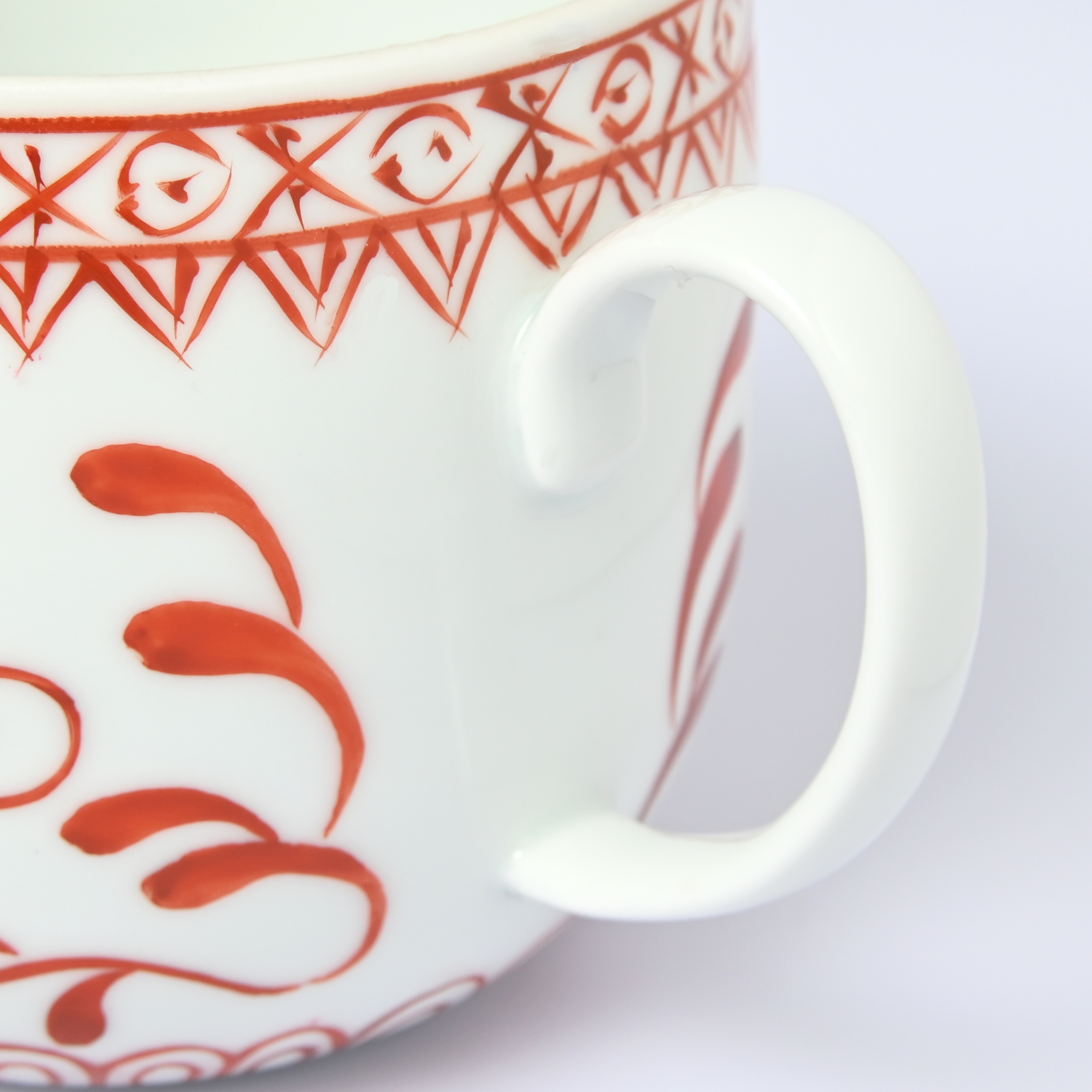 【魚鳥文】マグカップ（口径8cm）*直営店・オンラインショップ限定商品*4