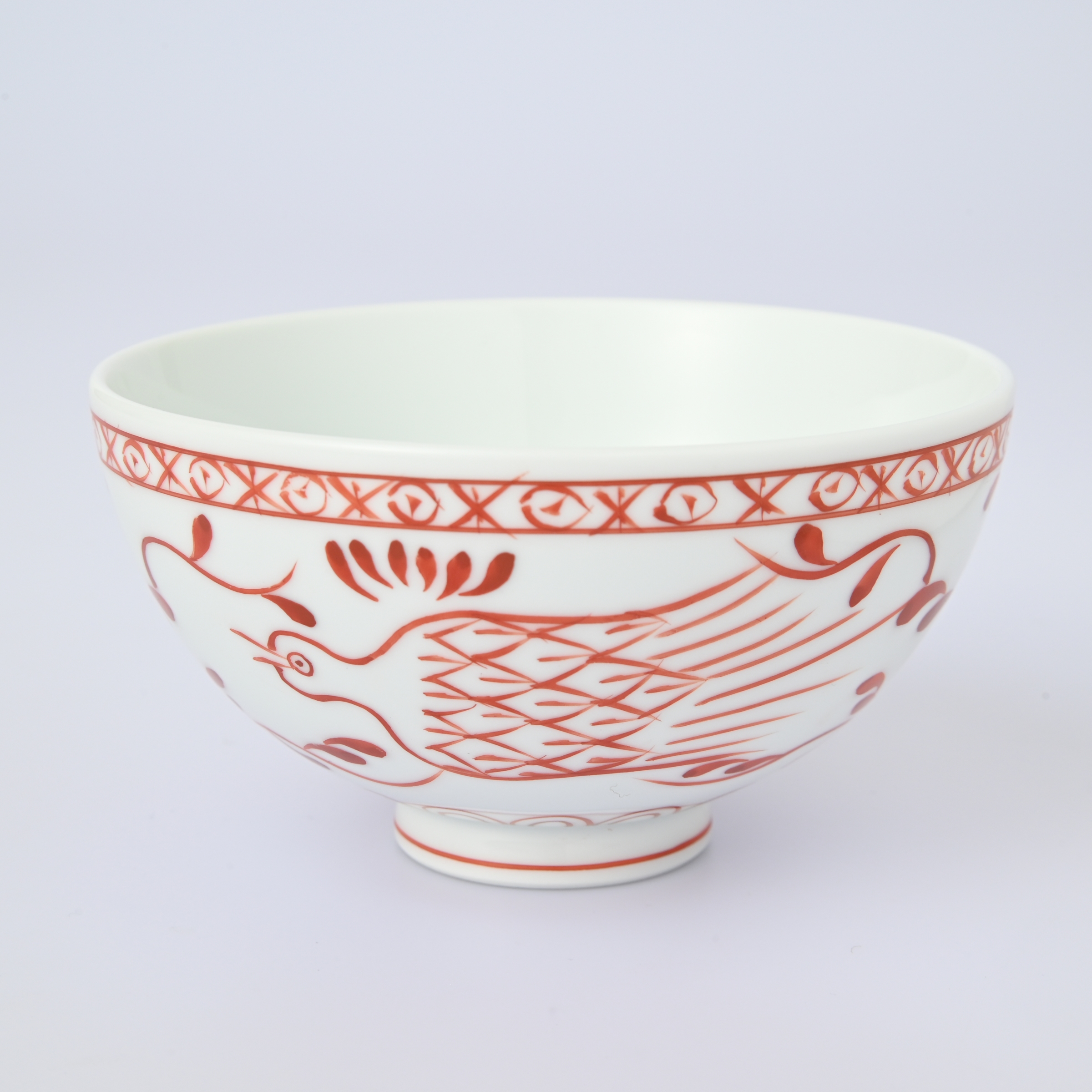 【魚鳥文】お茶碗（口径11cm）*直営店・オンラインショップ限定商品*2