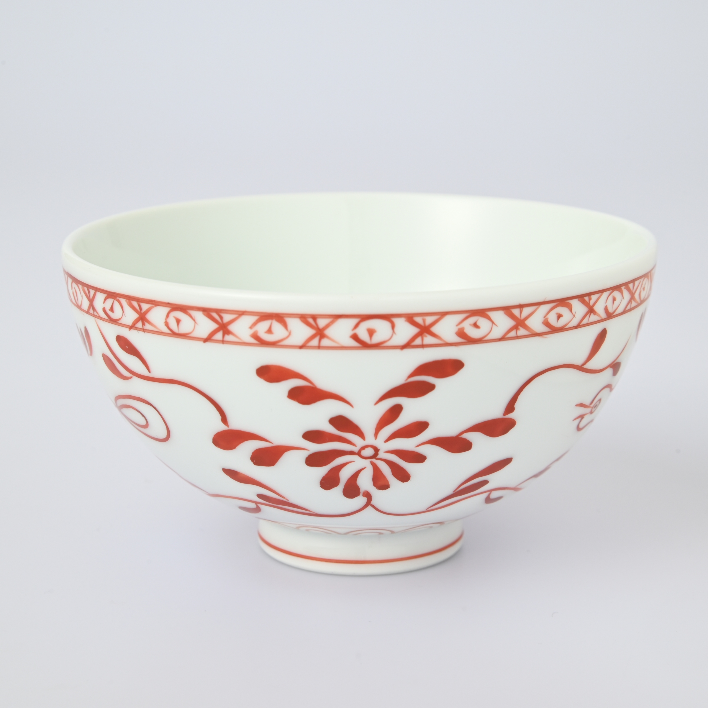 【魚鳥文】お茶碗（口径11cm）*直営店・オンラインショップ限定商品*3