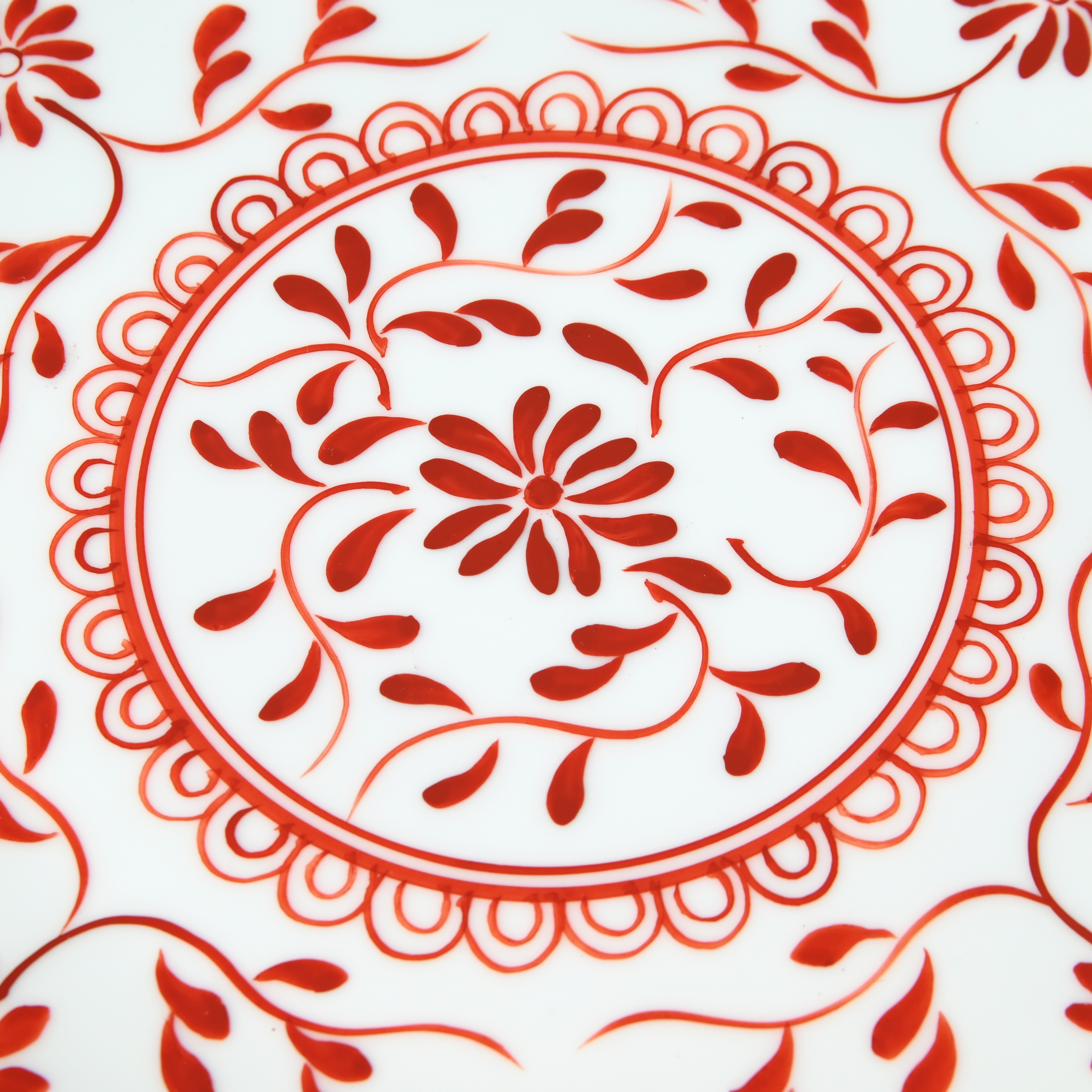 【魚鳥文】盛り皿（径25cm）*直営店・オンラインショップ限定商品*4