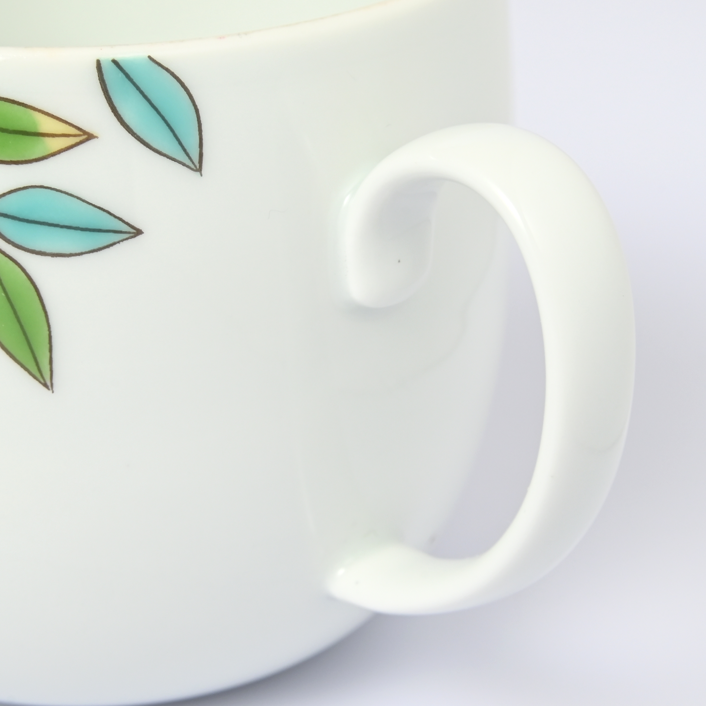 【色絵南天】マグカップ（口径8cm）*直営店・オンラインショップ限定商品*4