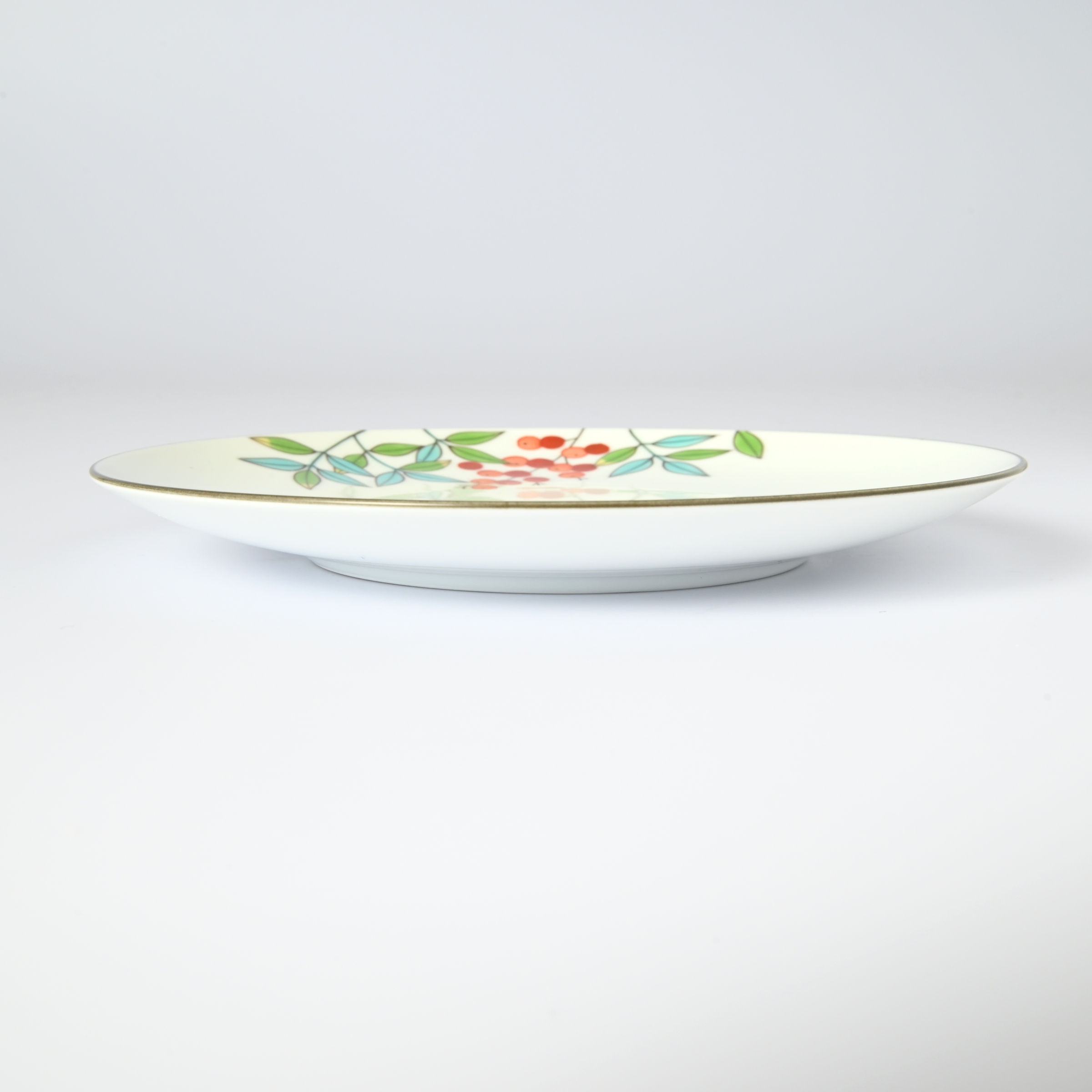 【色絵南天】中皿（径17cm）*直営店・オンラインショップ限定商品*4