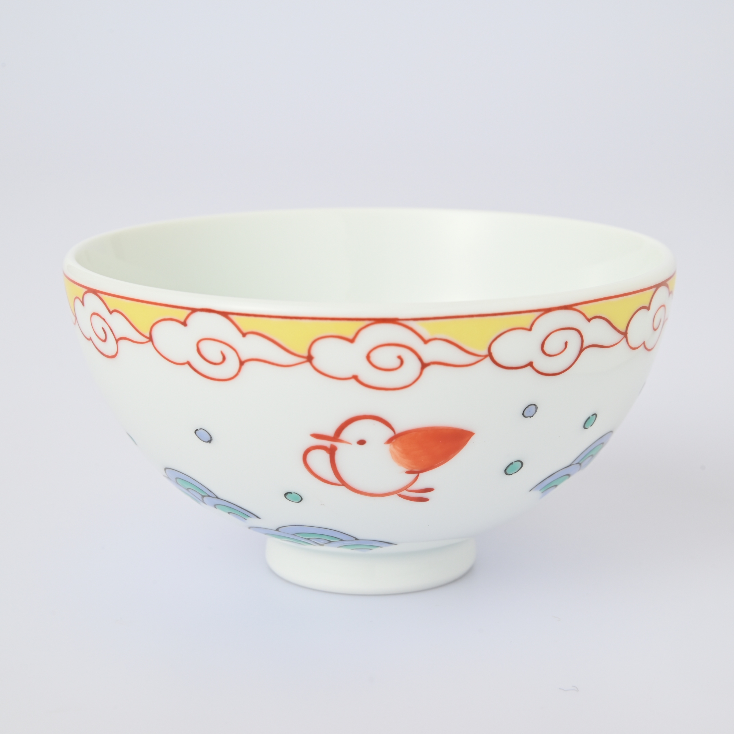 【紅羽千鳥】お茶碗（口径11cm）*直営店・オンラインショップ限定商品*