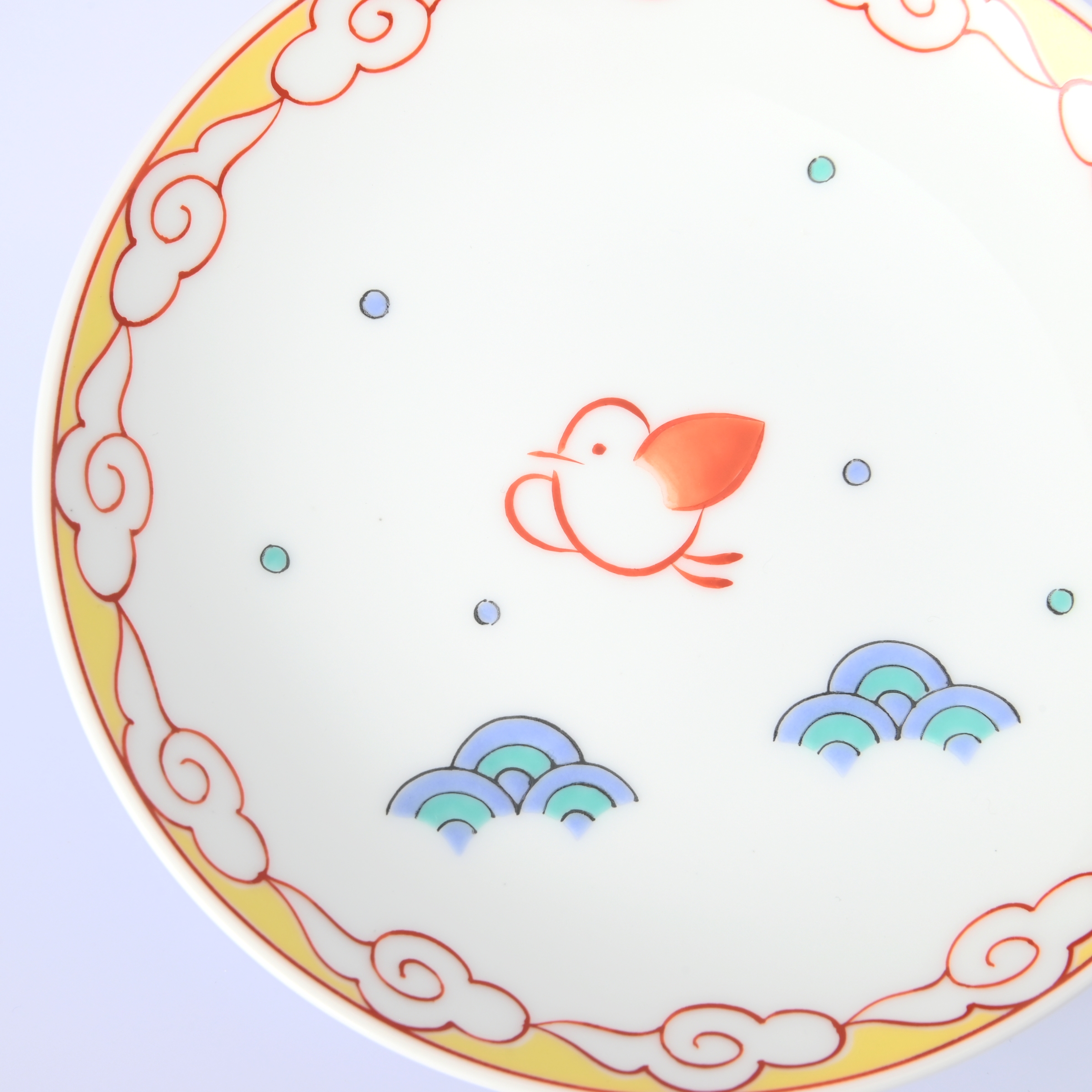 【紅羽千鳥】小皿（径13cm）*直営店・オンラインショップ限定商品*2