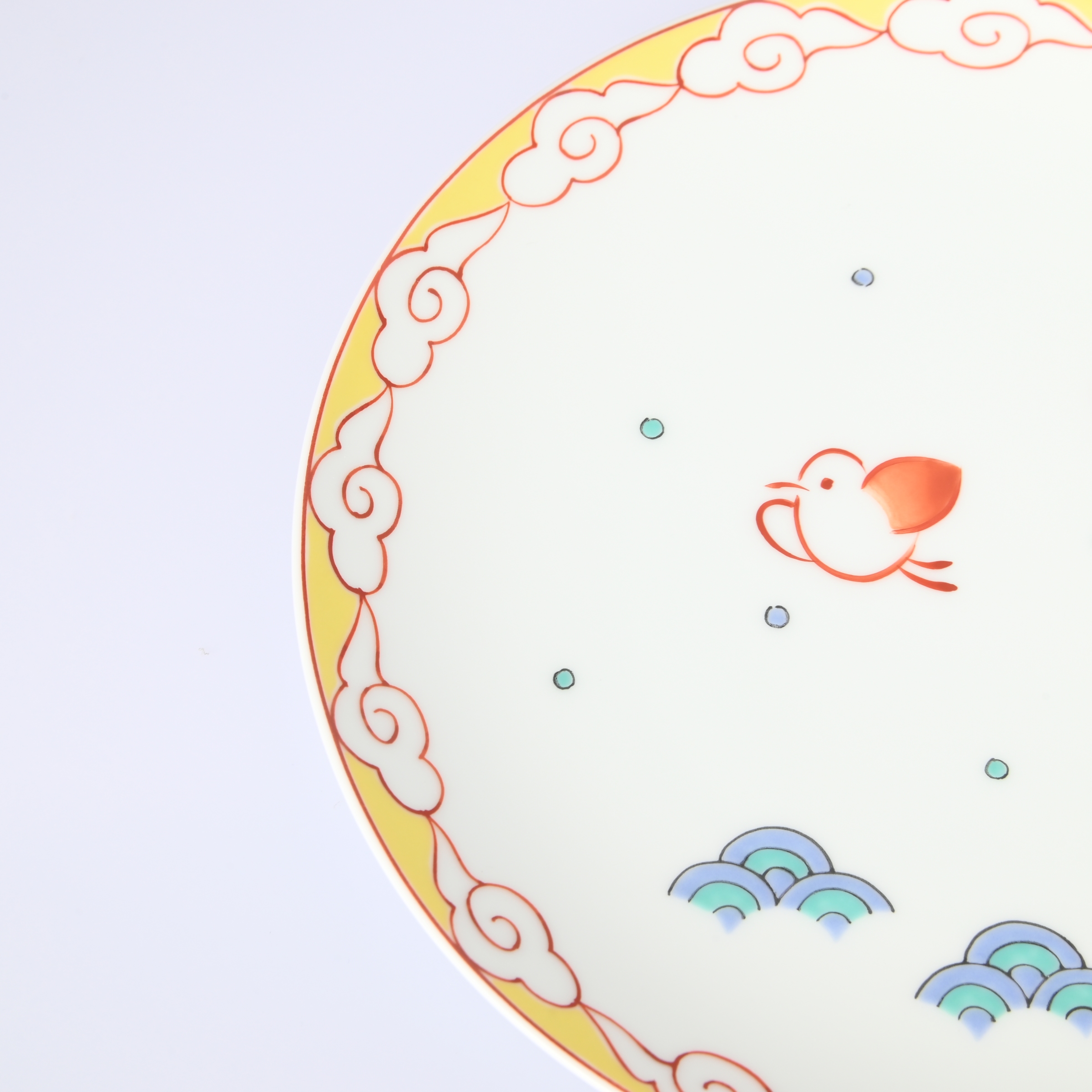 【紅羽千鳥】中皿（径17cm）*直営店・オンラインショップ限定商品*2