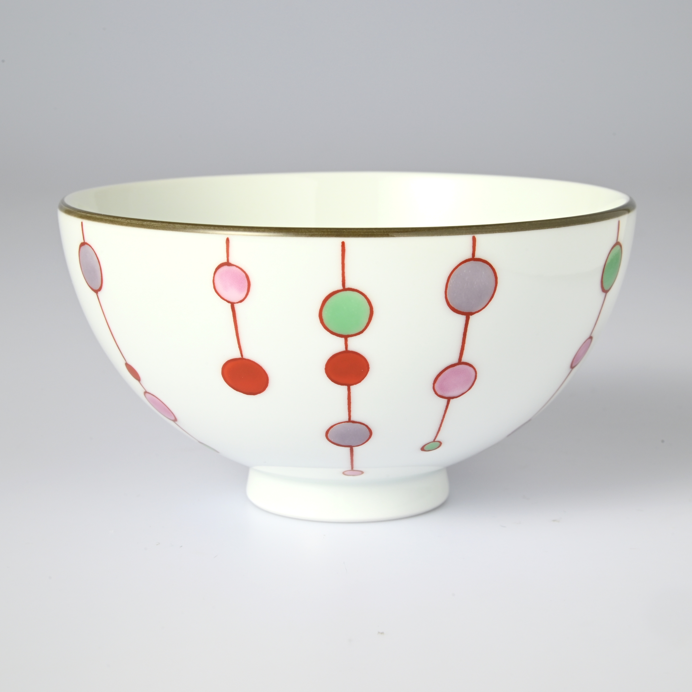 【すだれ模様】ご飯茶碗　*オンラインショップ限定販売*