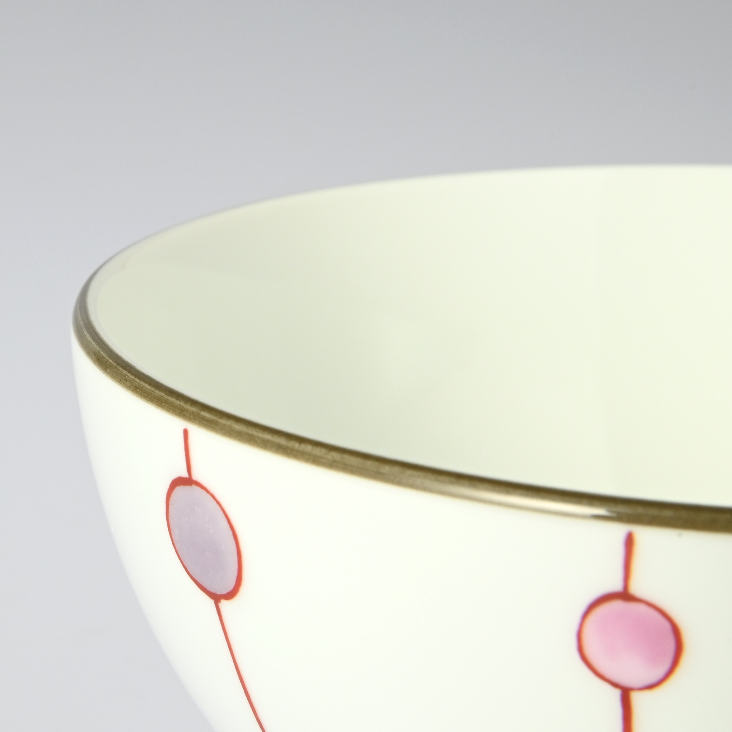 【すだれ模様】ご飯茶碗　*オンラインショップ限定販売*3