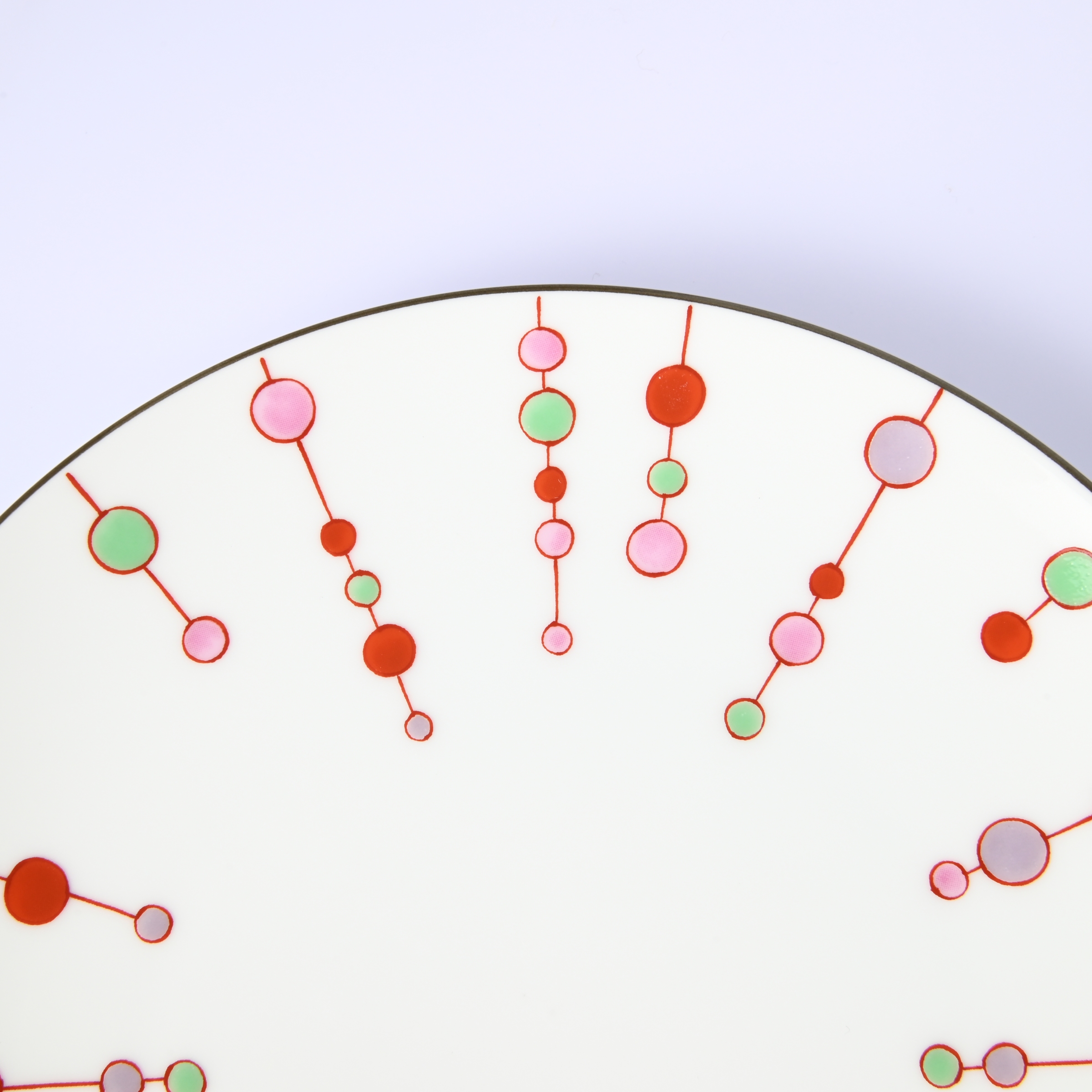 【すだれ模様】中皿（径17cm）*オンラインショップ限定販売*2