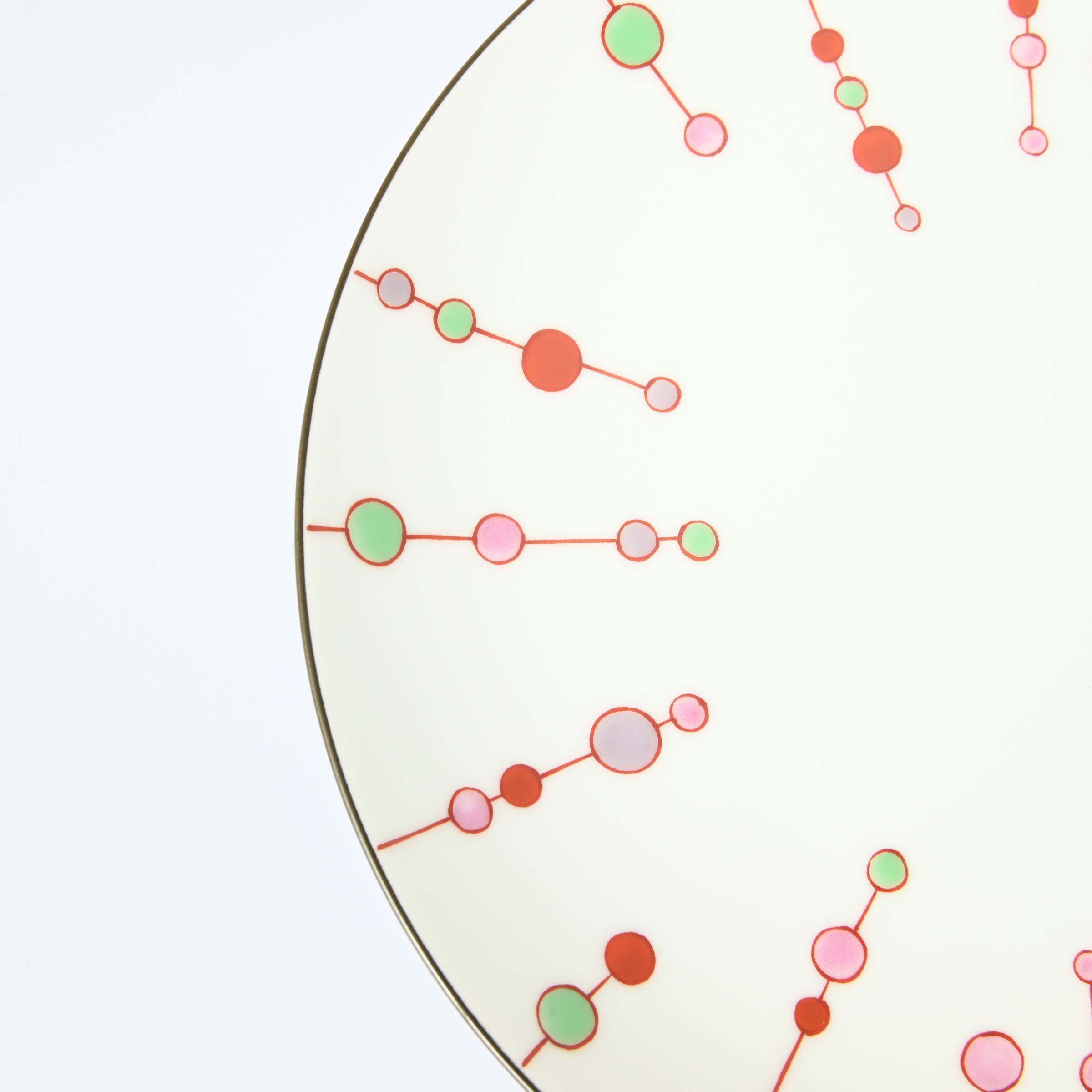 【すだれ模様】中皿（径17cm）*オンラインショップ限定販売*3