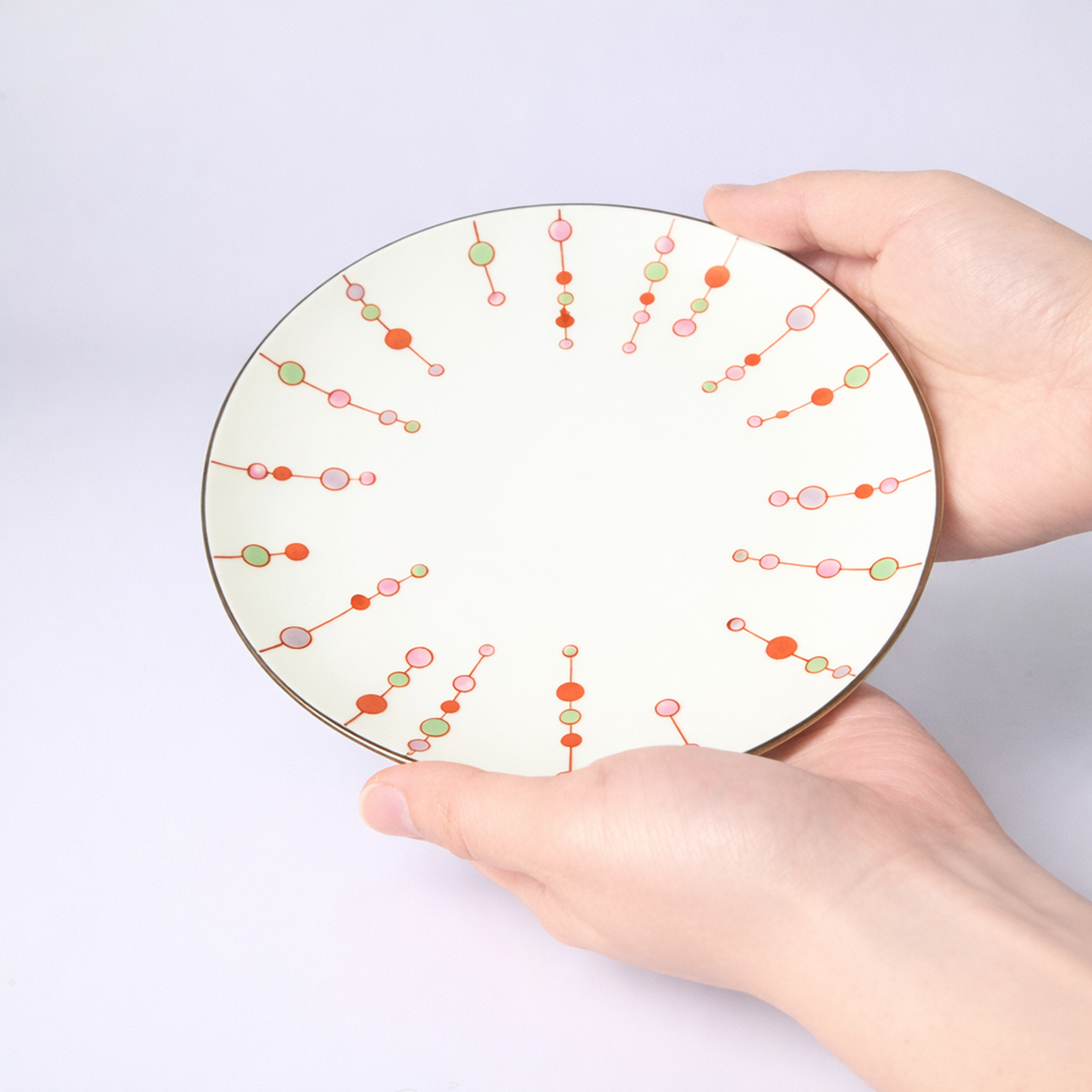 【すだれ模様】中皿（径17cm）*オンラインショップ限定販売*5