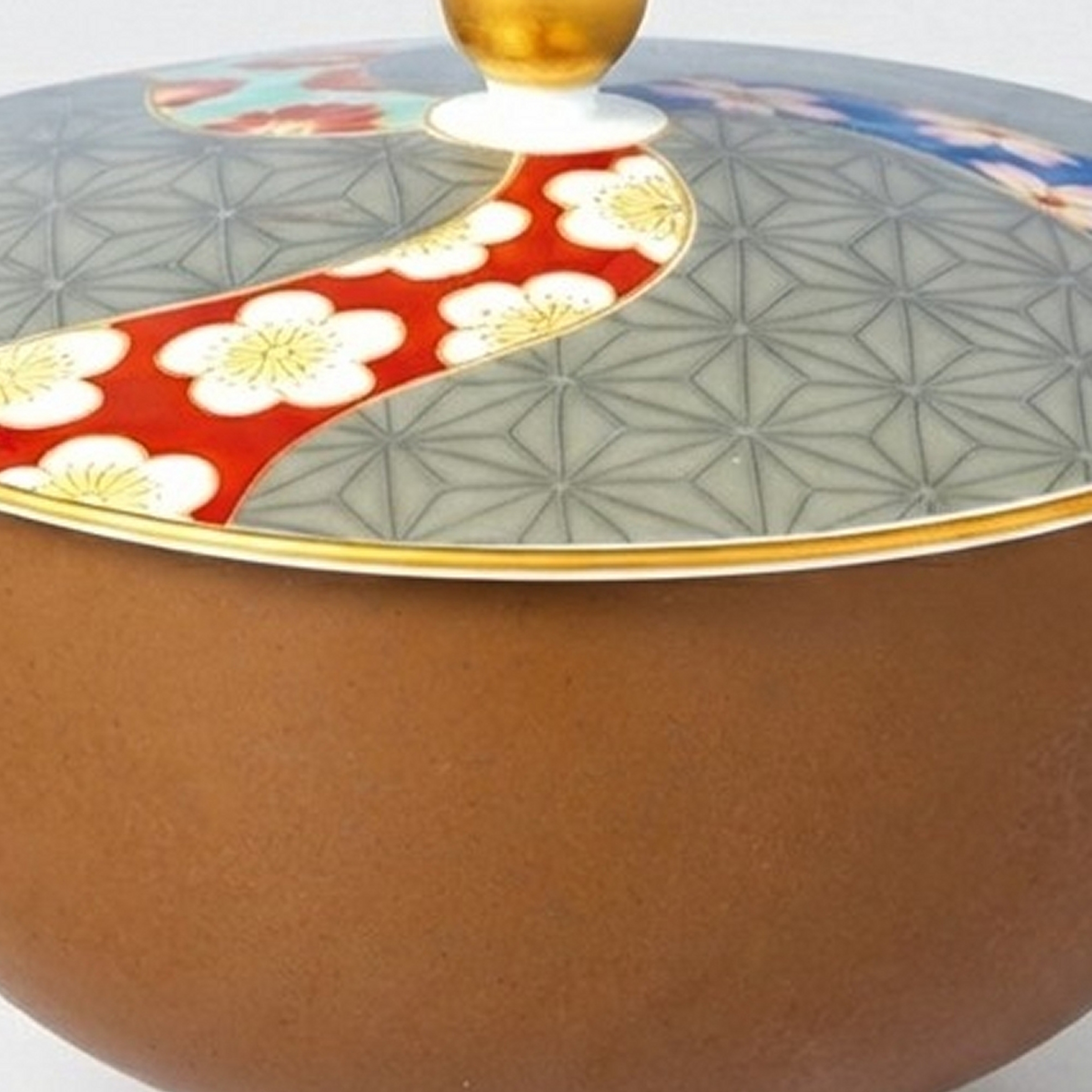 【祥瑞】蓋付湯のみ5客セット4