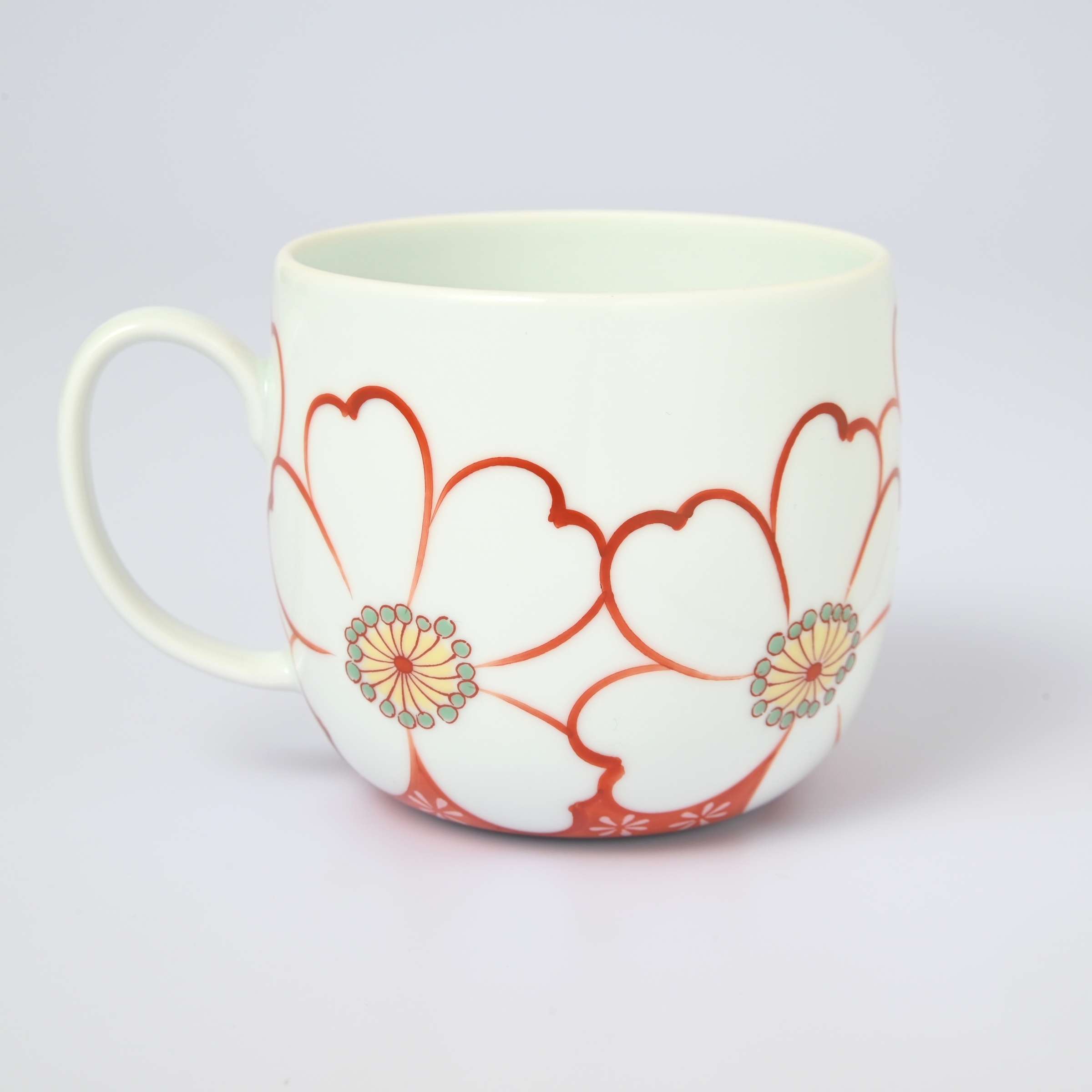 【山茶花】マグカップ（口径8cm）*直営店・オンラインショップ限定商品*2