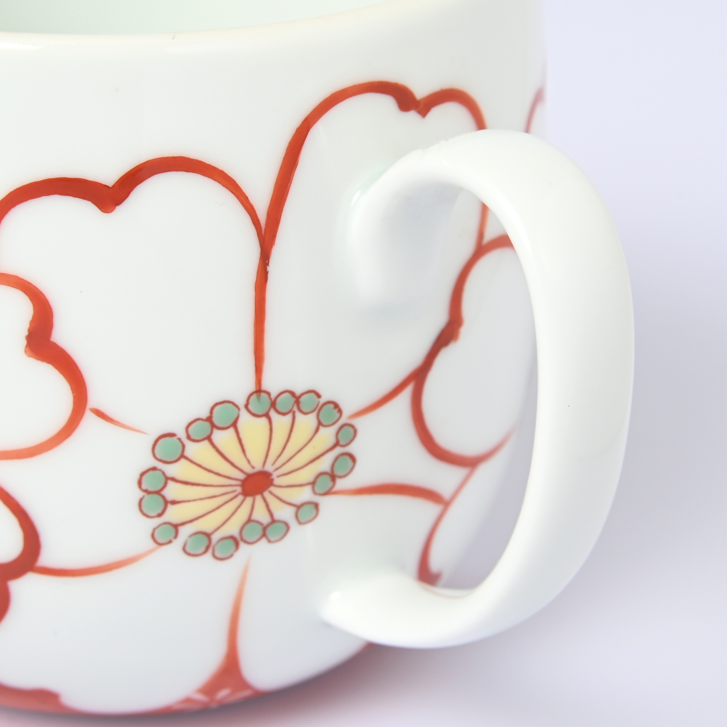 【山茶花】マグカップ（口径8cm）*直営店・オンラインショップ限定商品*4