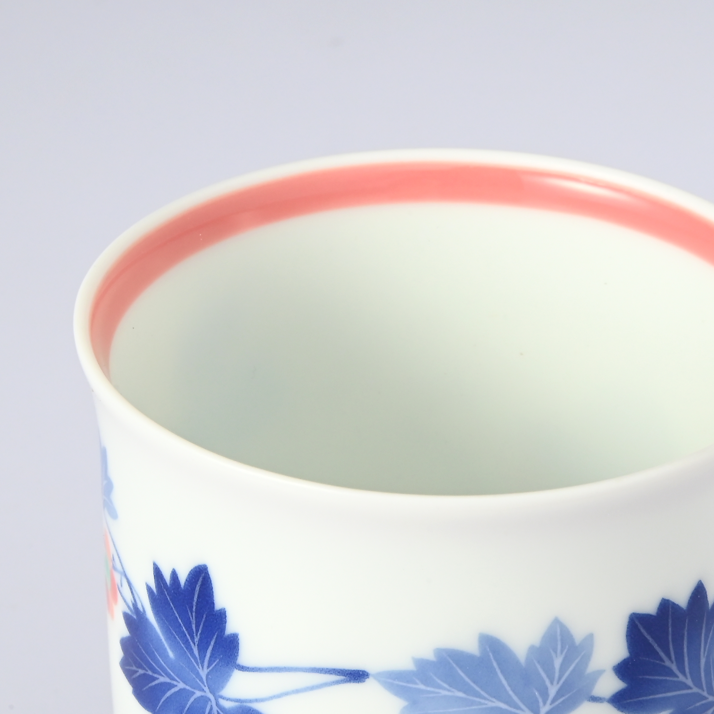 【染ぶどう・マロン】湯のみ 　箱なし・単品　*有田陶器市特別価格 アウトレット品*3