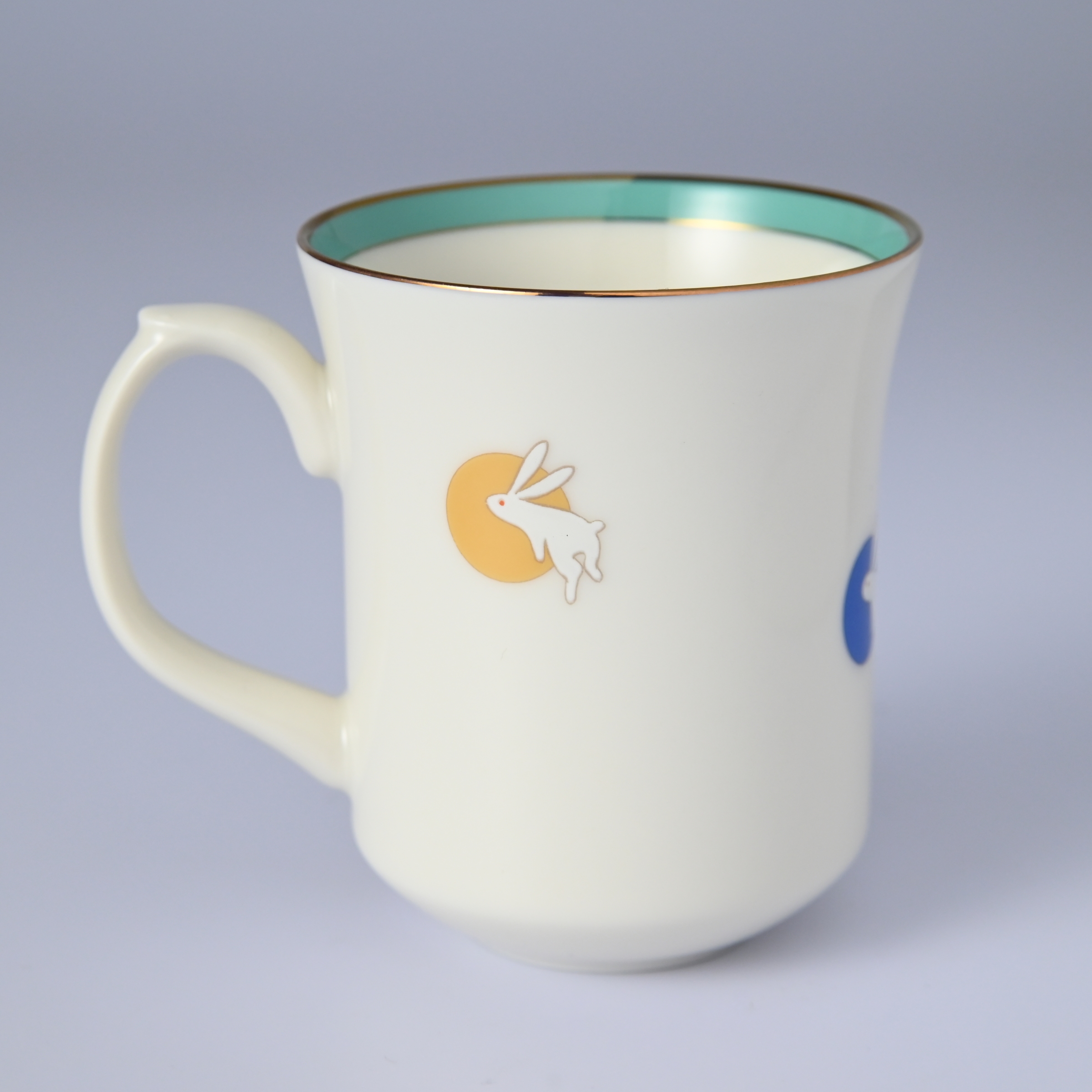 【月うさぎ】マグカップ 　箱なし・単品　*有田陶器市特別価格 アウトレット品*2