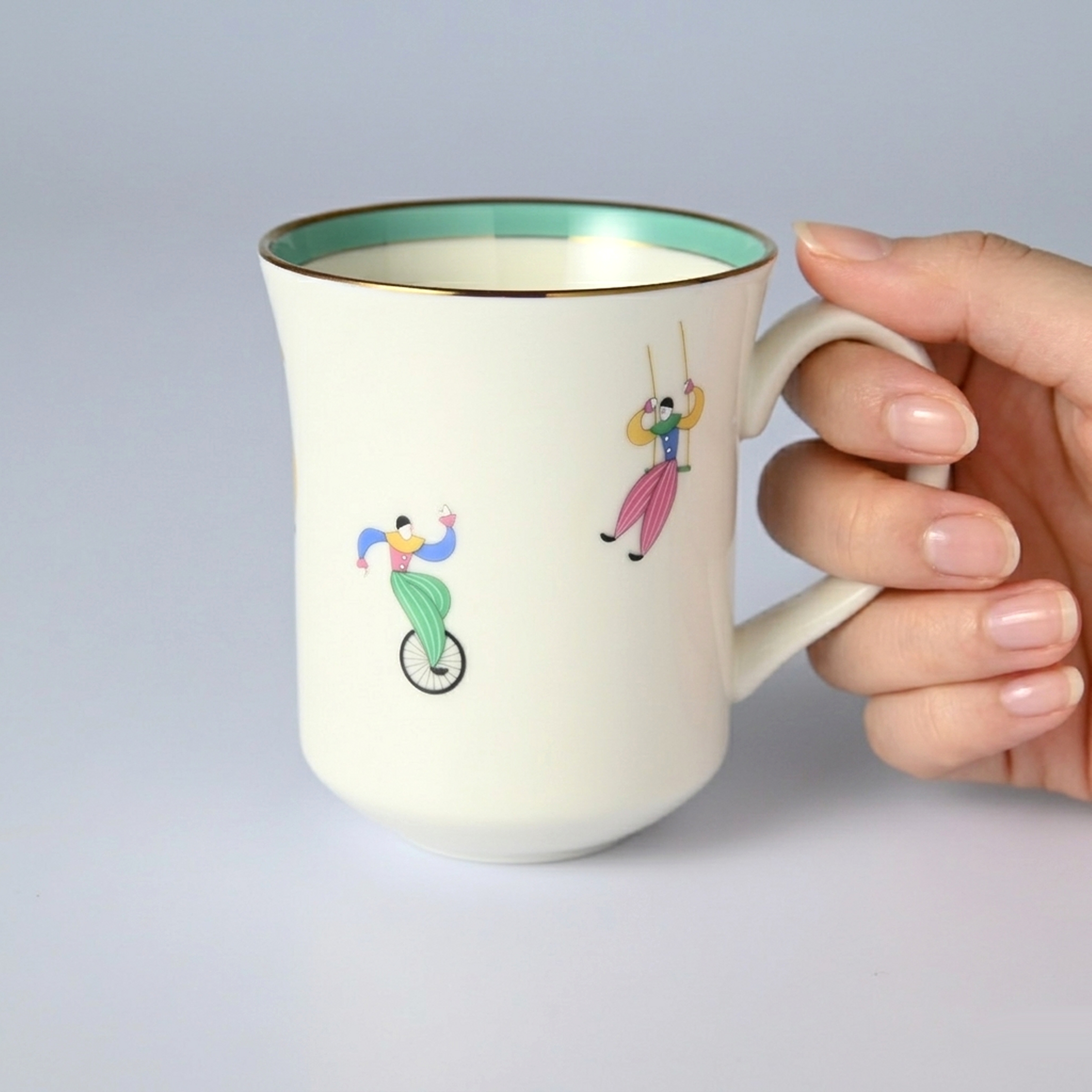 【愉快な仲間】マグカップ 　箱なし・単品　*有田陶器市特別価格 アウトレット品*5