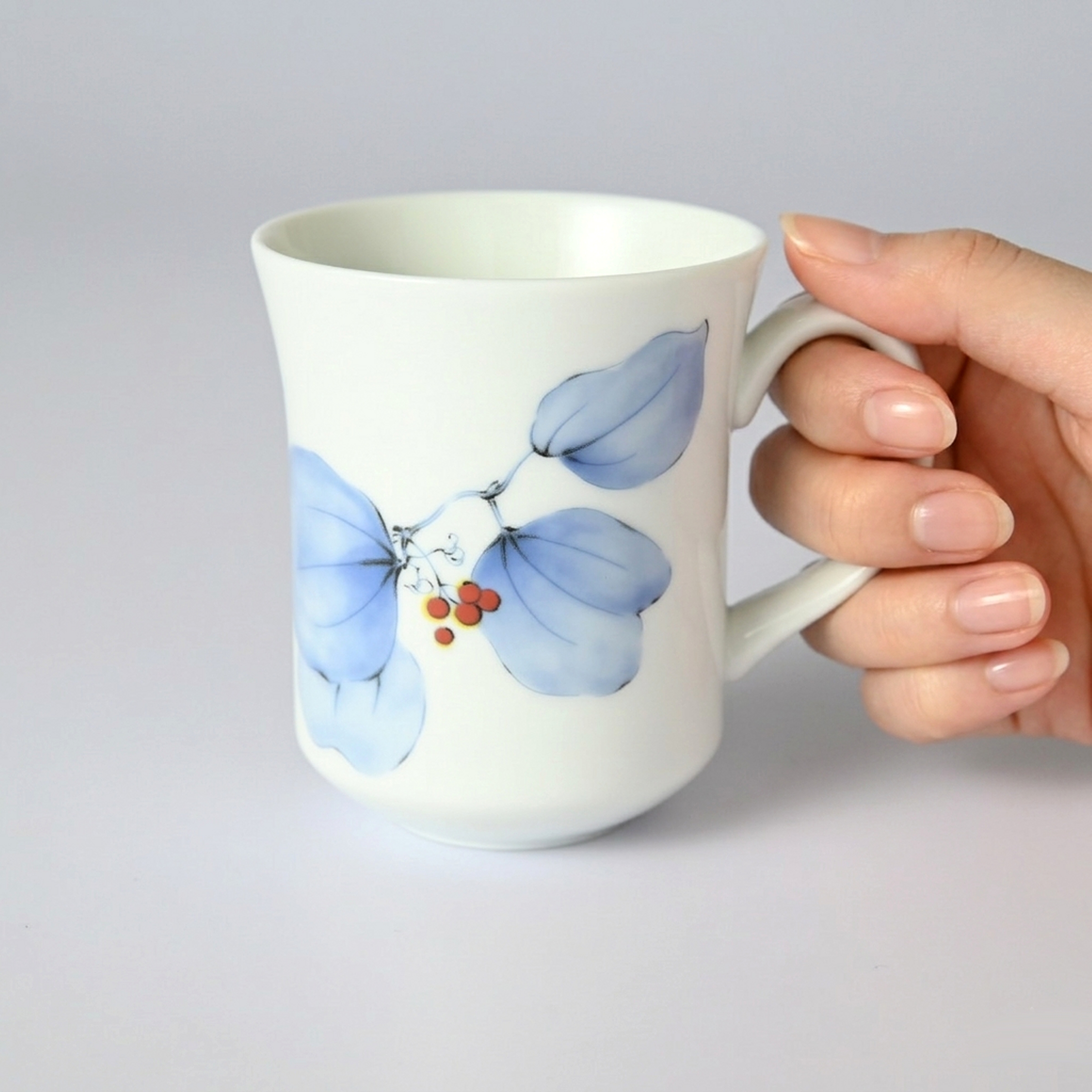 【山帰来】マグカップ 　箱なし・単品　*有田陶器市特別価格 アウトレット品*5