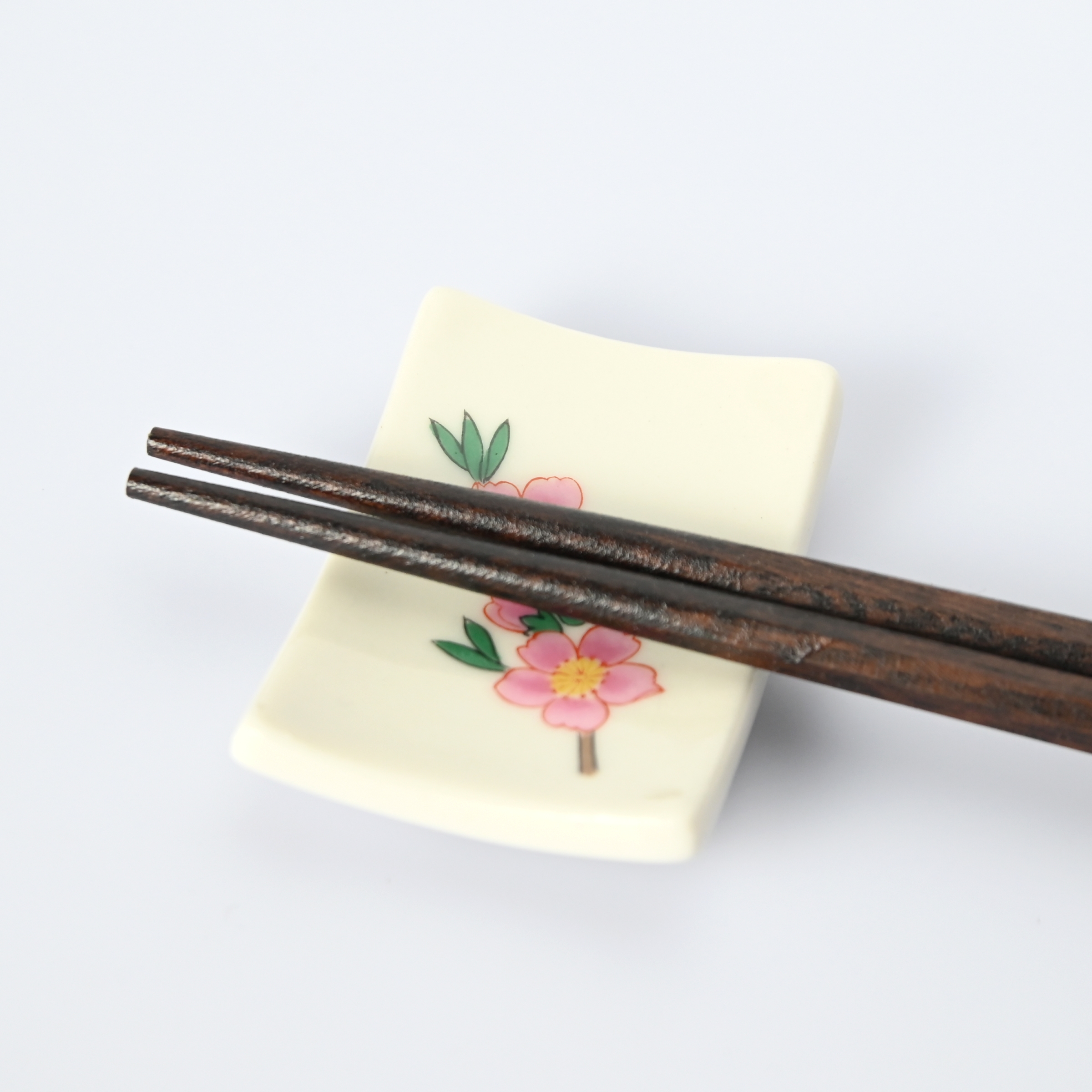 【ももの花】箸置き 　箱なし・単品　*有田陶器市特別価格 アウトレット品*2