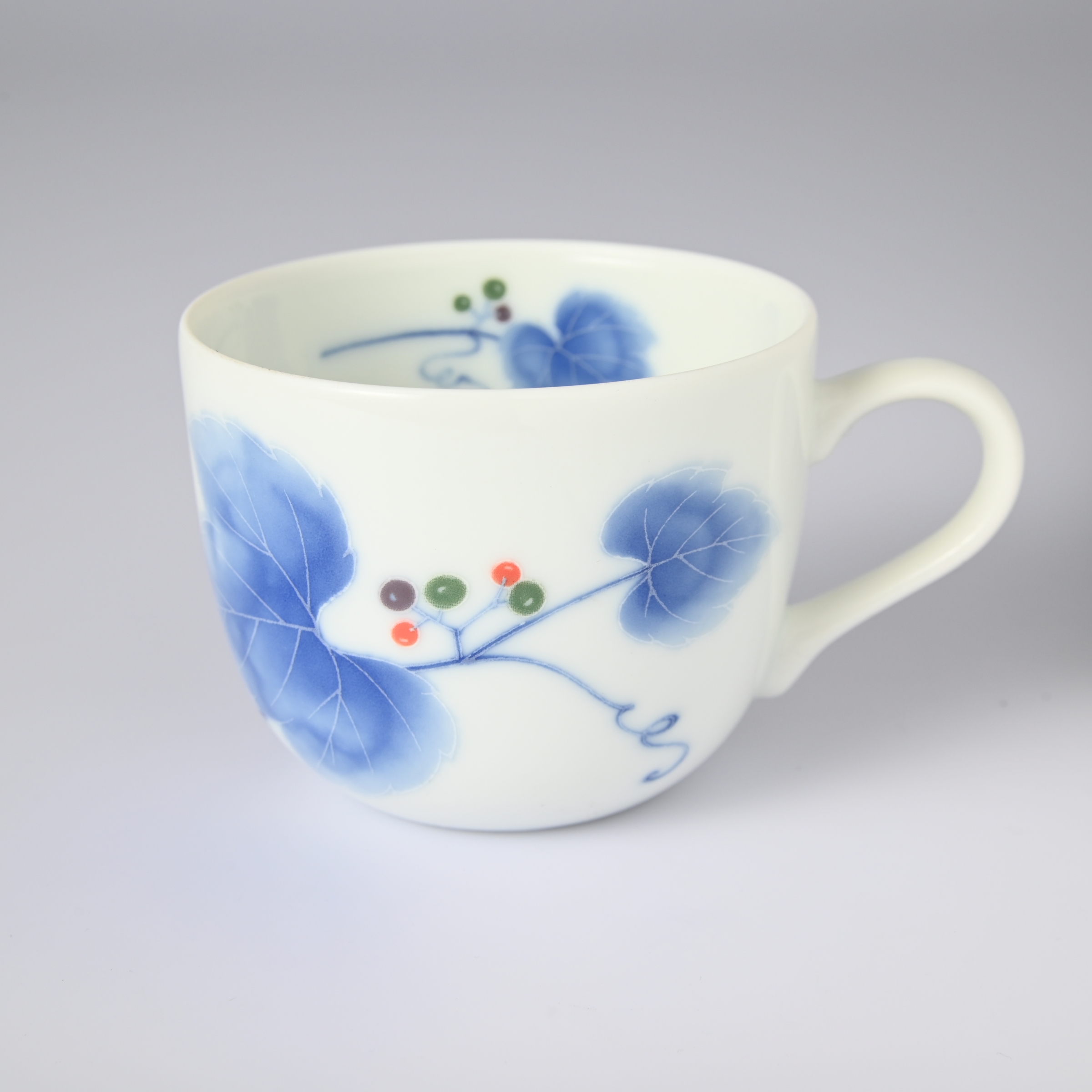 【野ぶどう】マグカップ 　箱なし・単品　*有田陶器市特別価格 アウトレット品*