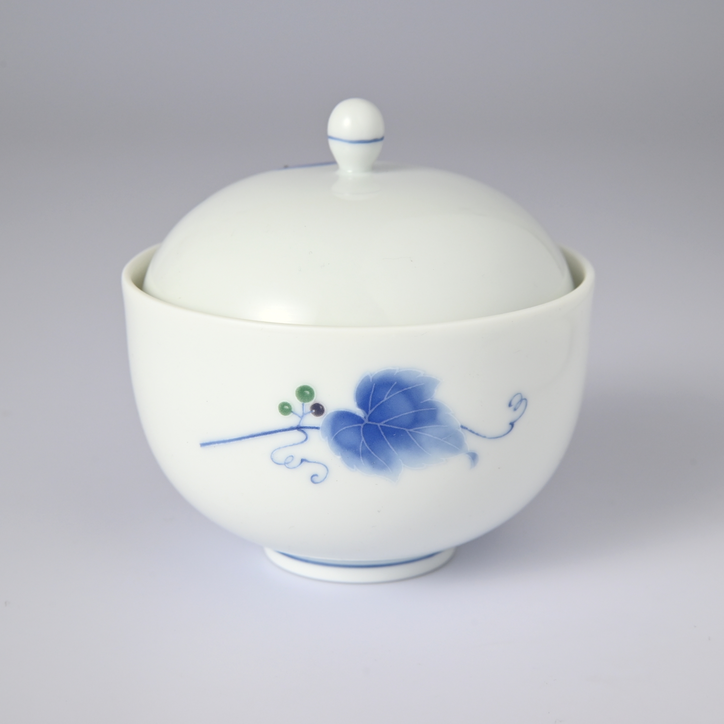 【野ぶどう】キャンディーポット（蓋物）箱なし・単品　*有田陶器市特別価格 アウトレット品*2