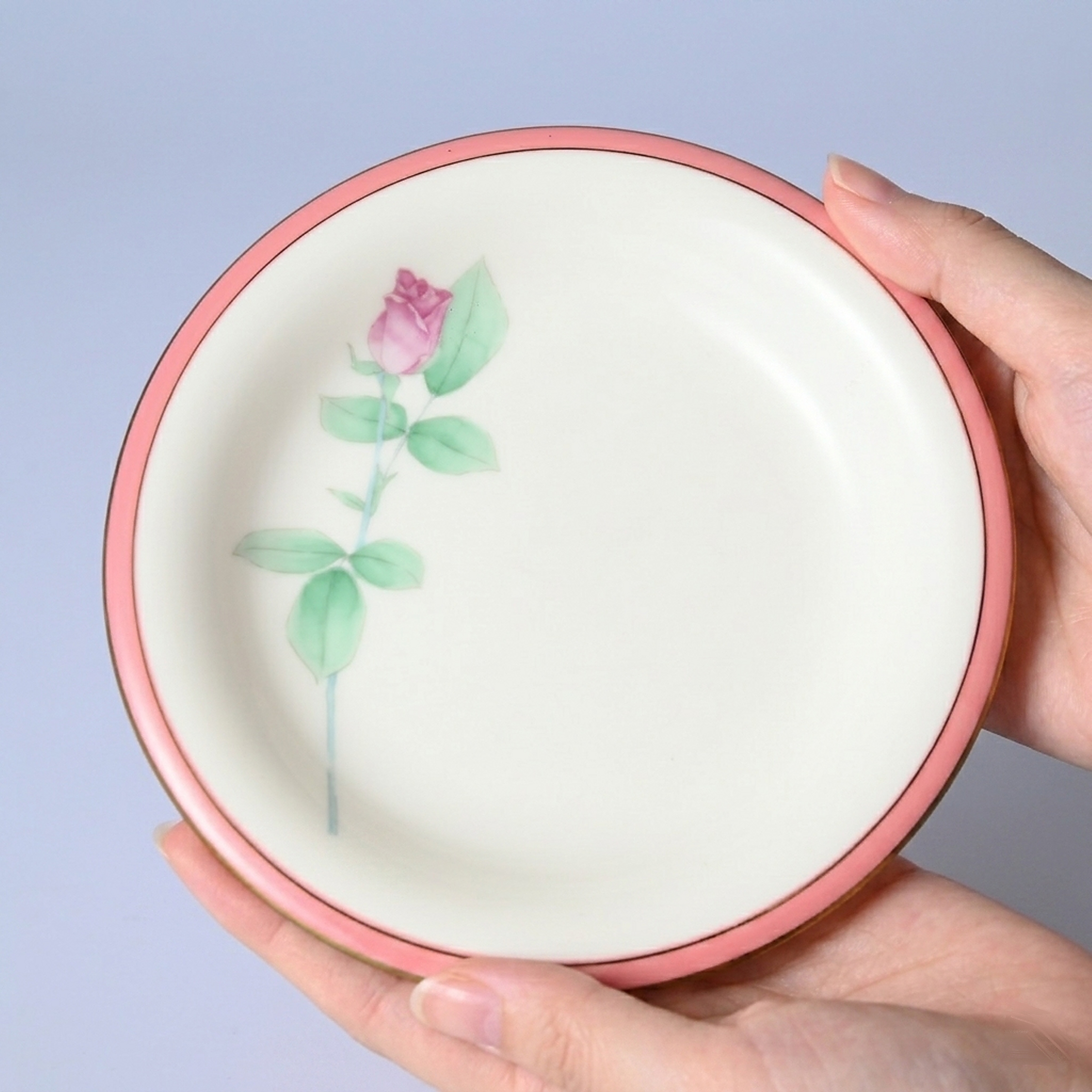 【ローズガーデン】中皿（14.5cm ）　箱なし・単品　*有田陶器市特別価格 アウトレット品*3