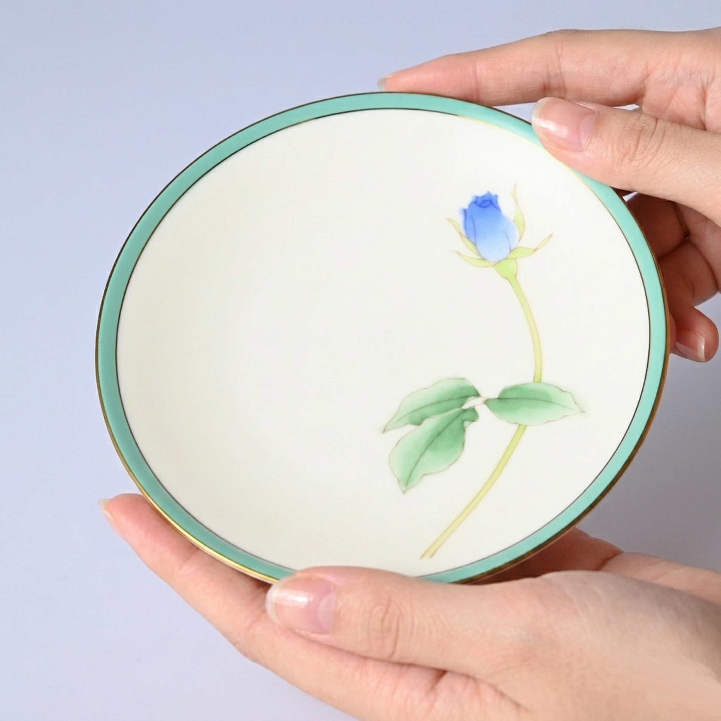 【ブライトローズ】小皿（13cm）　箱なし・単品　*有田陶器市特別価格 アウトレット品*3