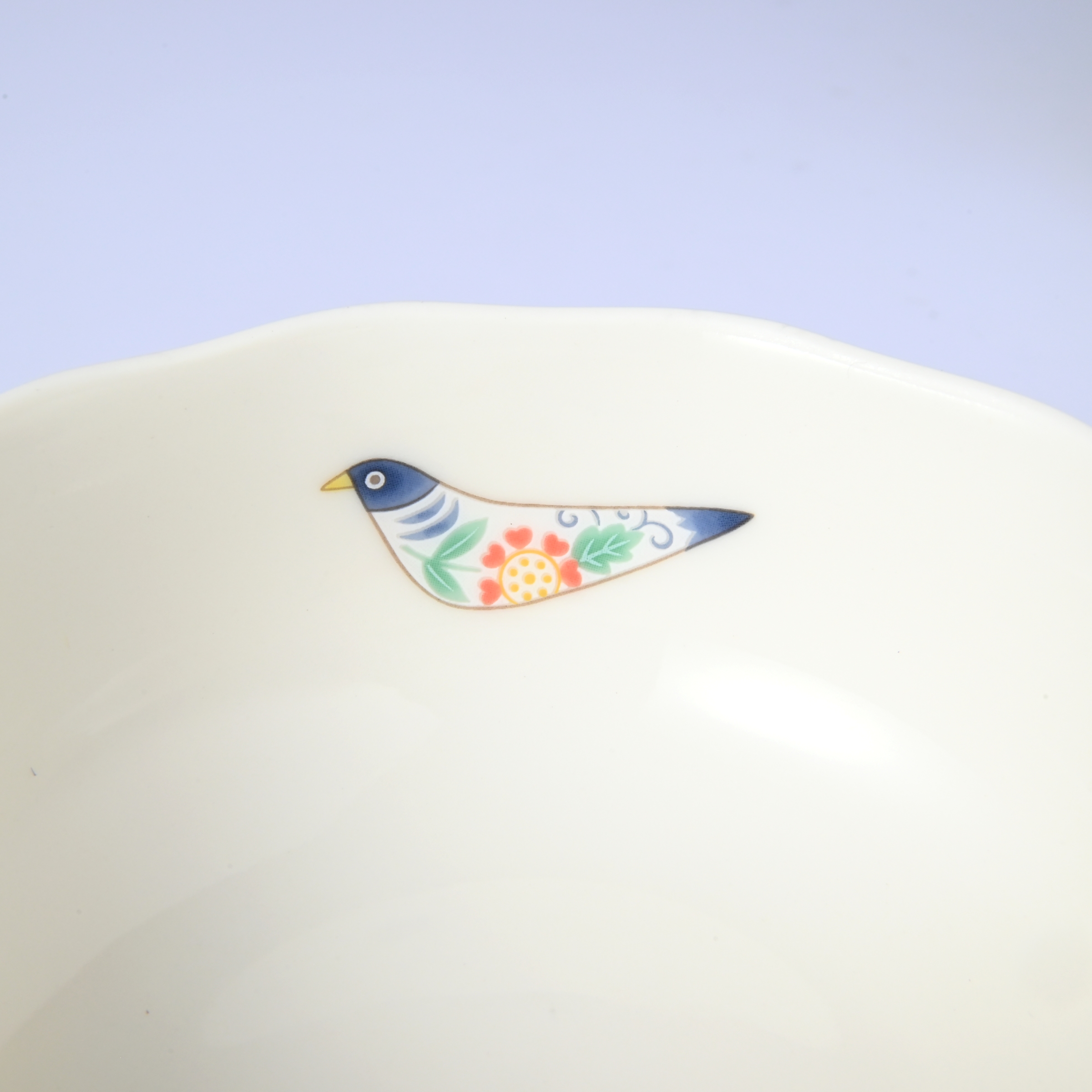 【花小鳥】小鉢（径11.5cm）箱なし・単品　*有田陶器市特別価格 アウトレット品*4