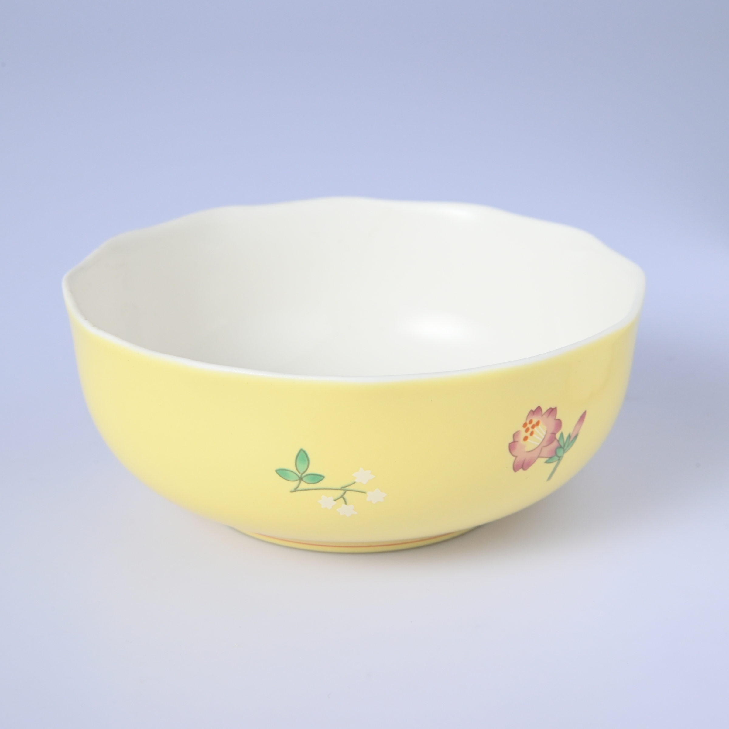 【黄釉小花】小鉢（径11.5cm）箱なし・単品　*有田陶器市特別価格 アウトレット品*