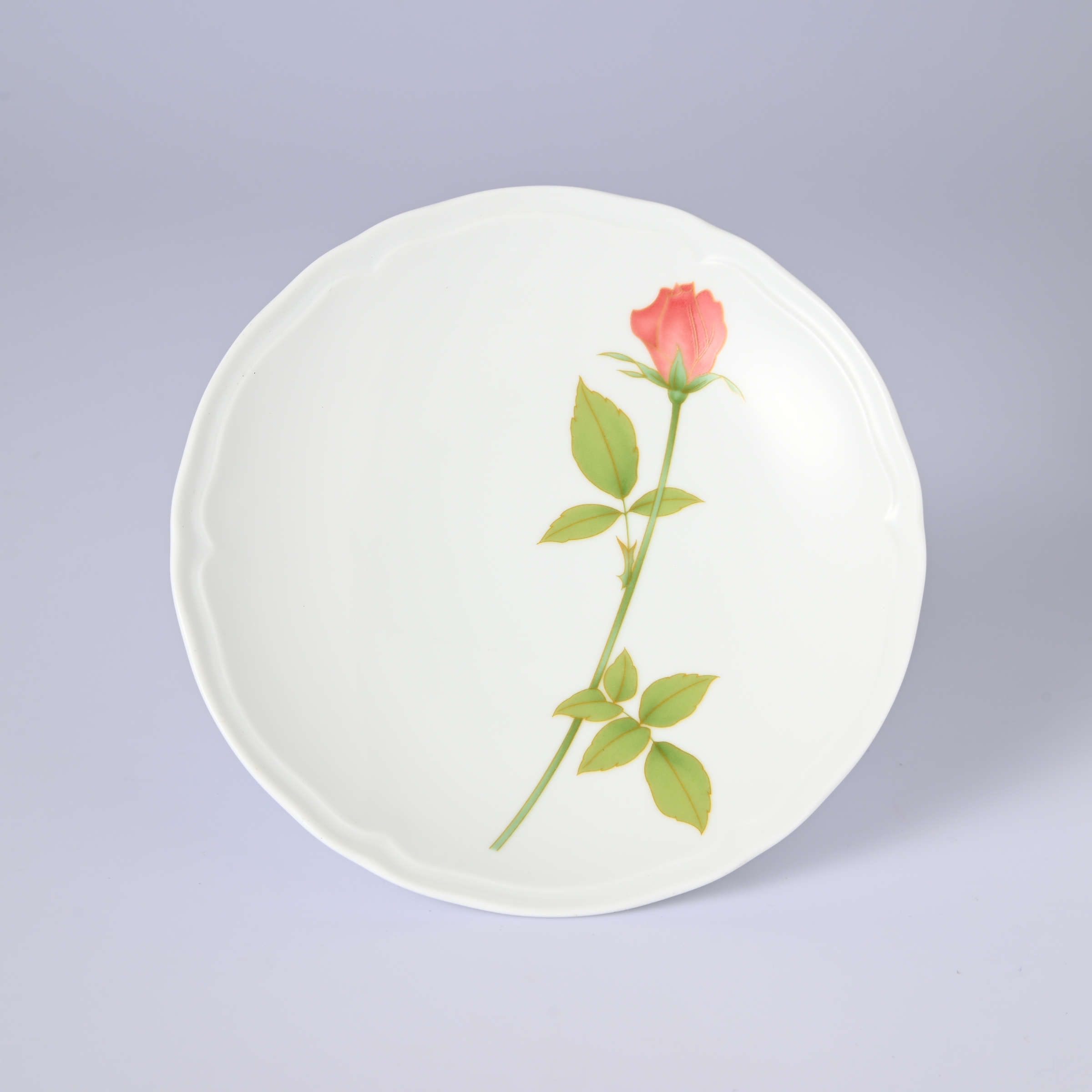 【ノーブルローズ・ピンク】16cm中皿プレート　箱なし・単品　*有田陶器市特別価格 アウトレット品*