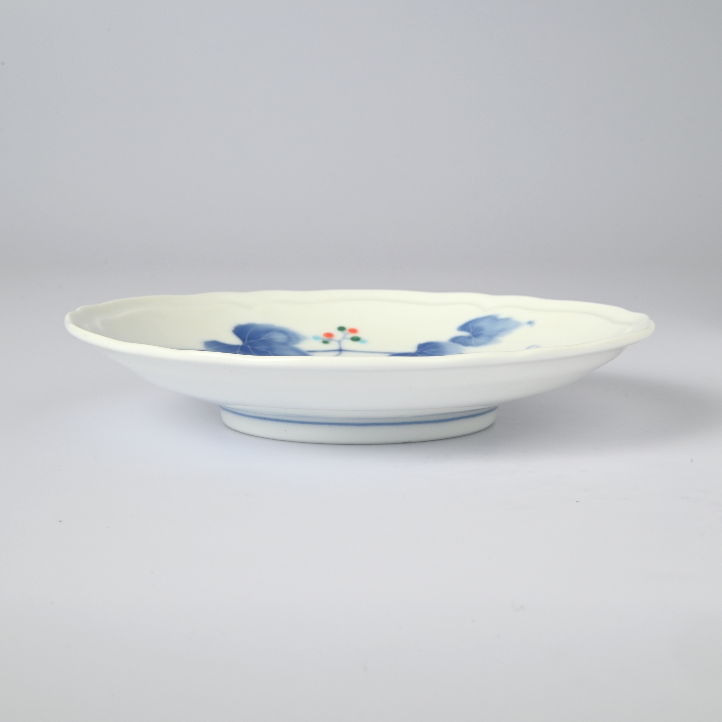 【野ぶどう】16cm中皿プレート　箱なし・単品　*有田陶器市特別価格 アウトレット品*2