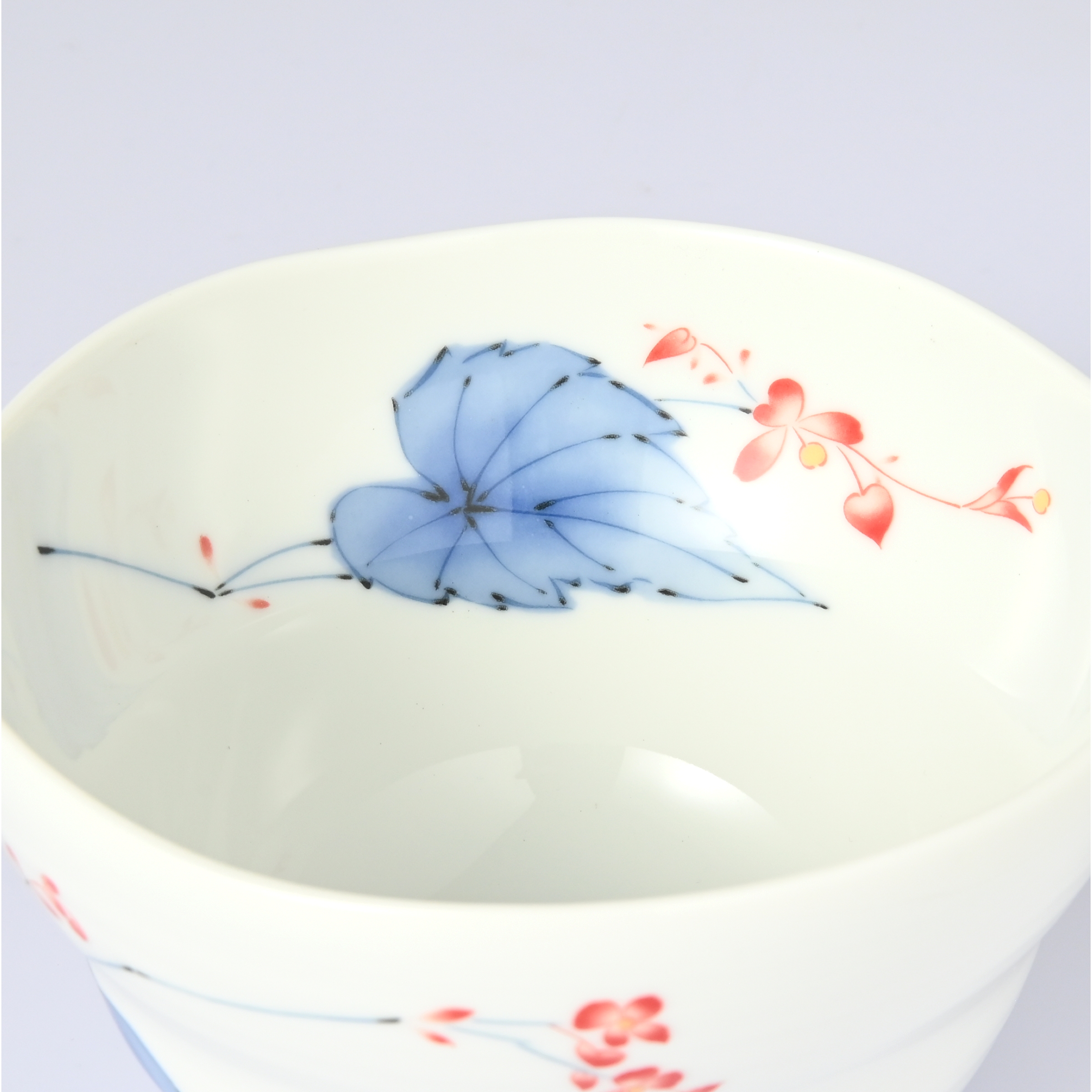 【相思花】どんぶり（径13.5cm）　箱なし・単品　*有田陶器市特別価格 アウトレット品*3