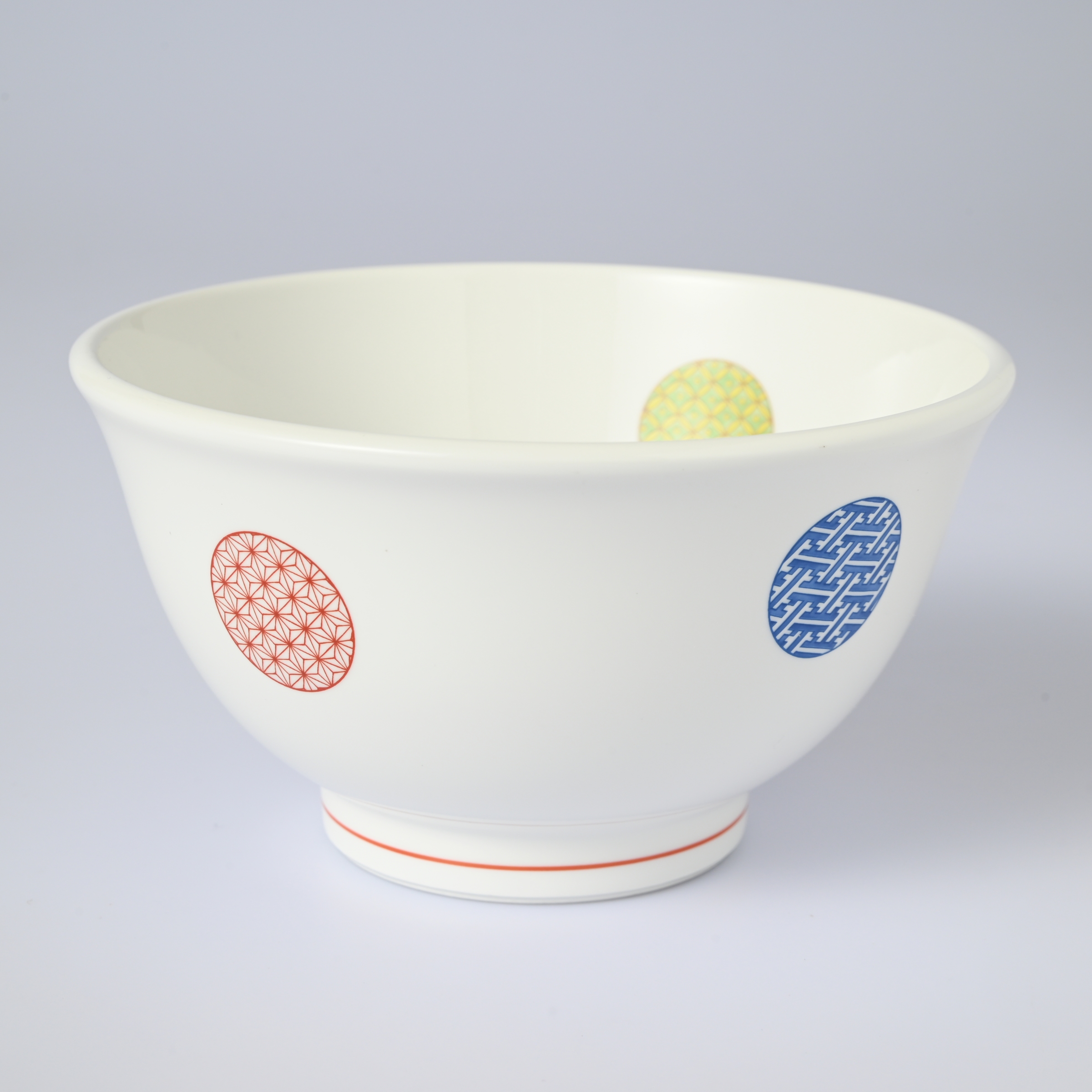 【色絵丸紋】どんぶり（径14.5cm）　箱なし・単品　*有田陶器市特別価格 アウトレット品*2