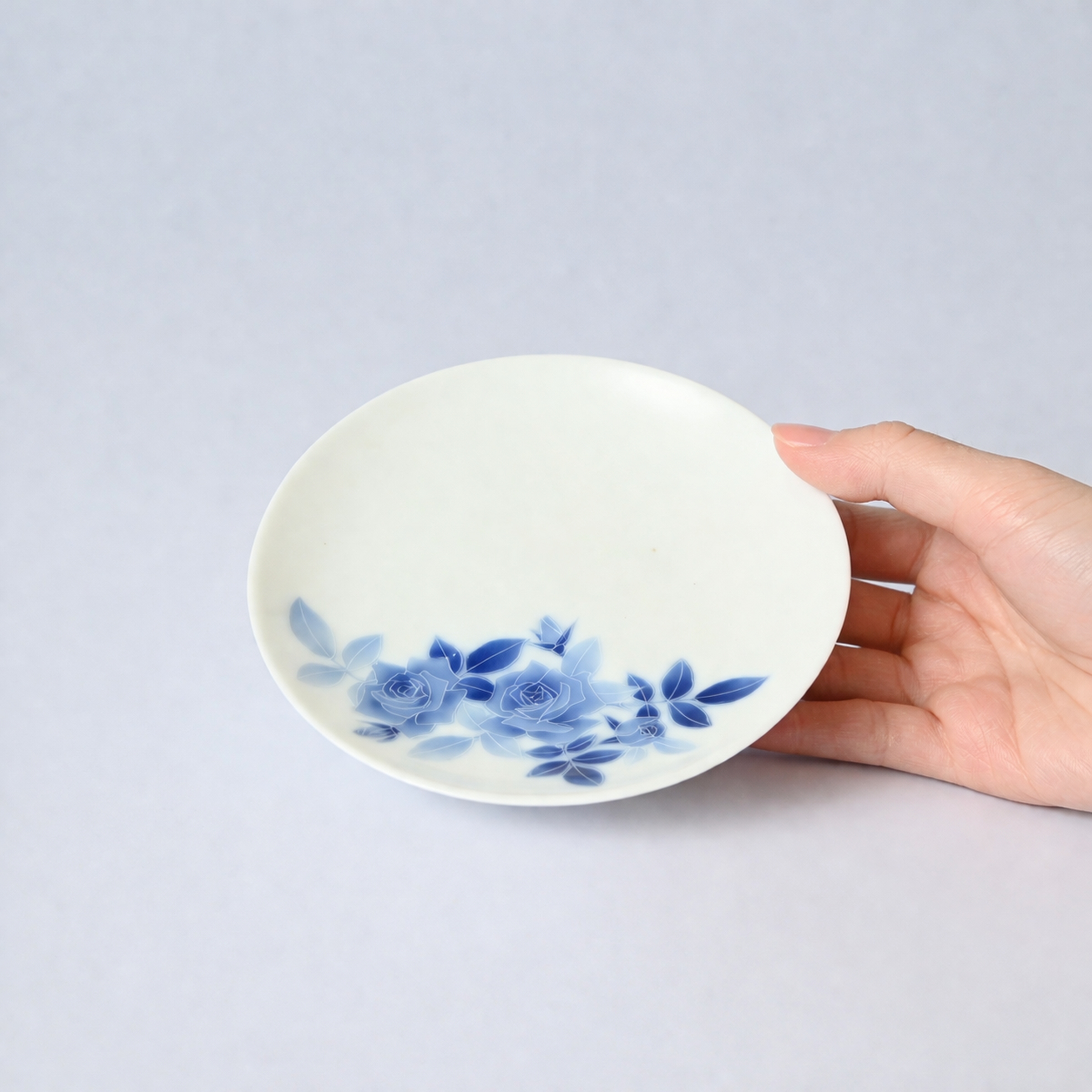 【サムシングブルー】小皿（13cm ）　箱なし・単品　*有田陶器市特別価格 アウトレット品*3