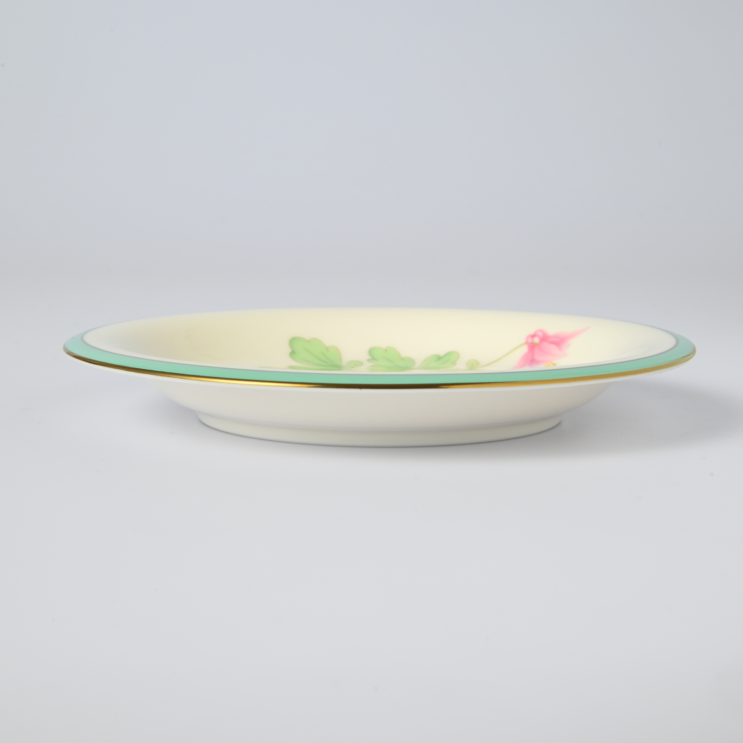 【みちくさ・オダマキ】14.5cm中皿プレート　箱なし・単品　*有田陶器市特別価格 アウトレット品*3