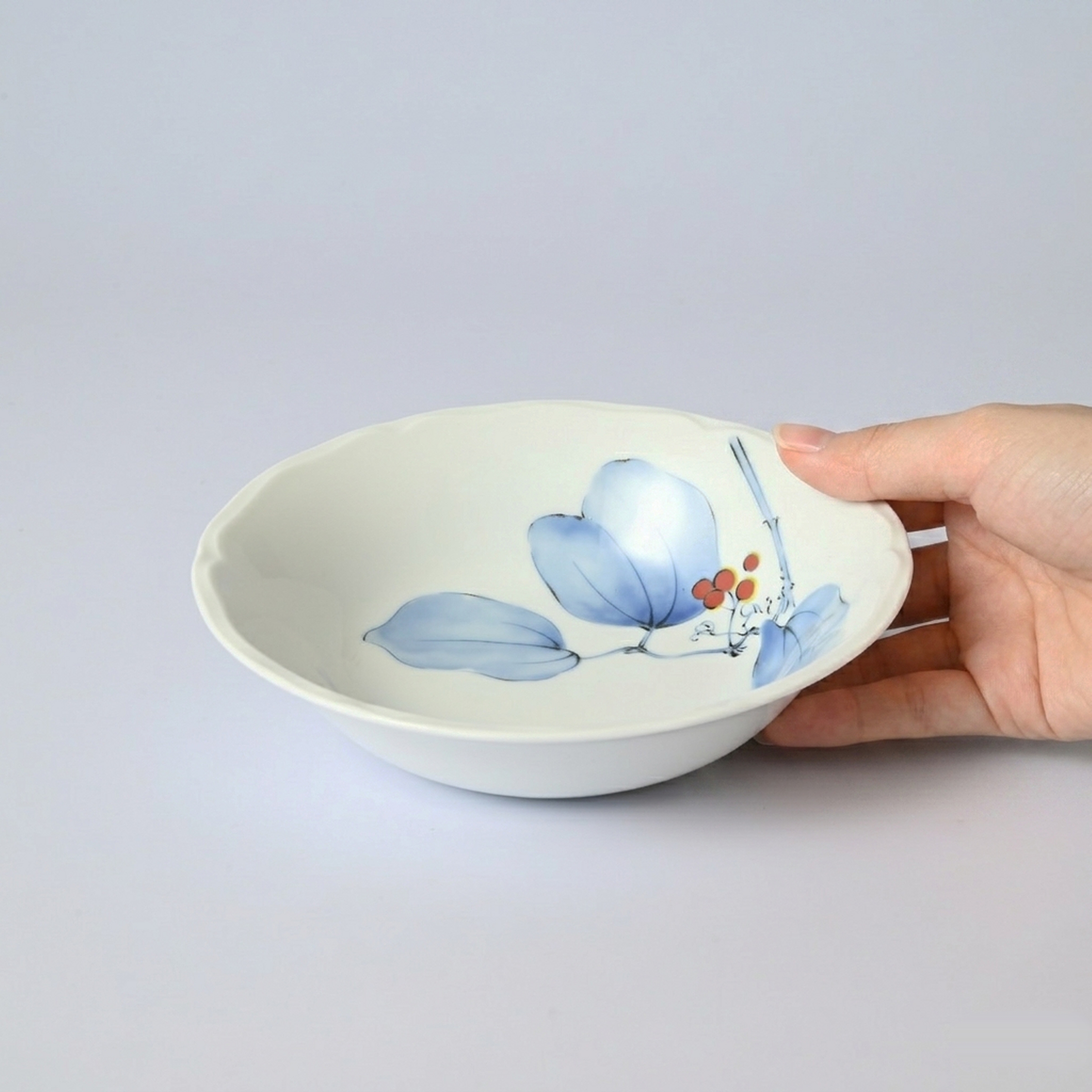 【山帰来】16cmボウル 箱なし・単品　*有田陶器市特別価格 アウトレット品*3