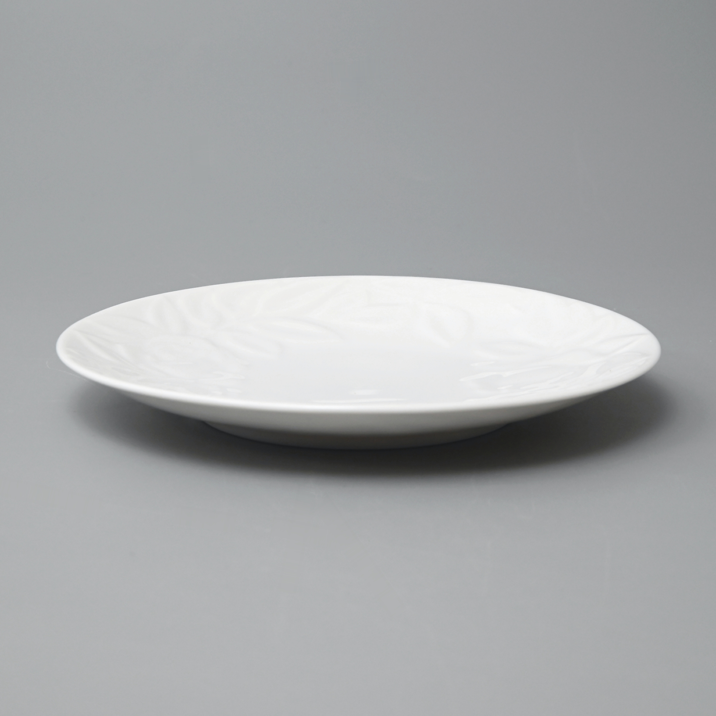 【ローズレリーフ】銘々皿2枚セット（径15cm）箱なし　*有田陶器市特別価格 *4