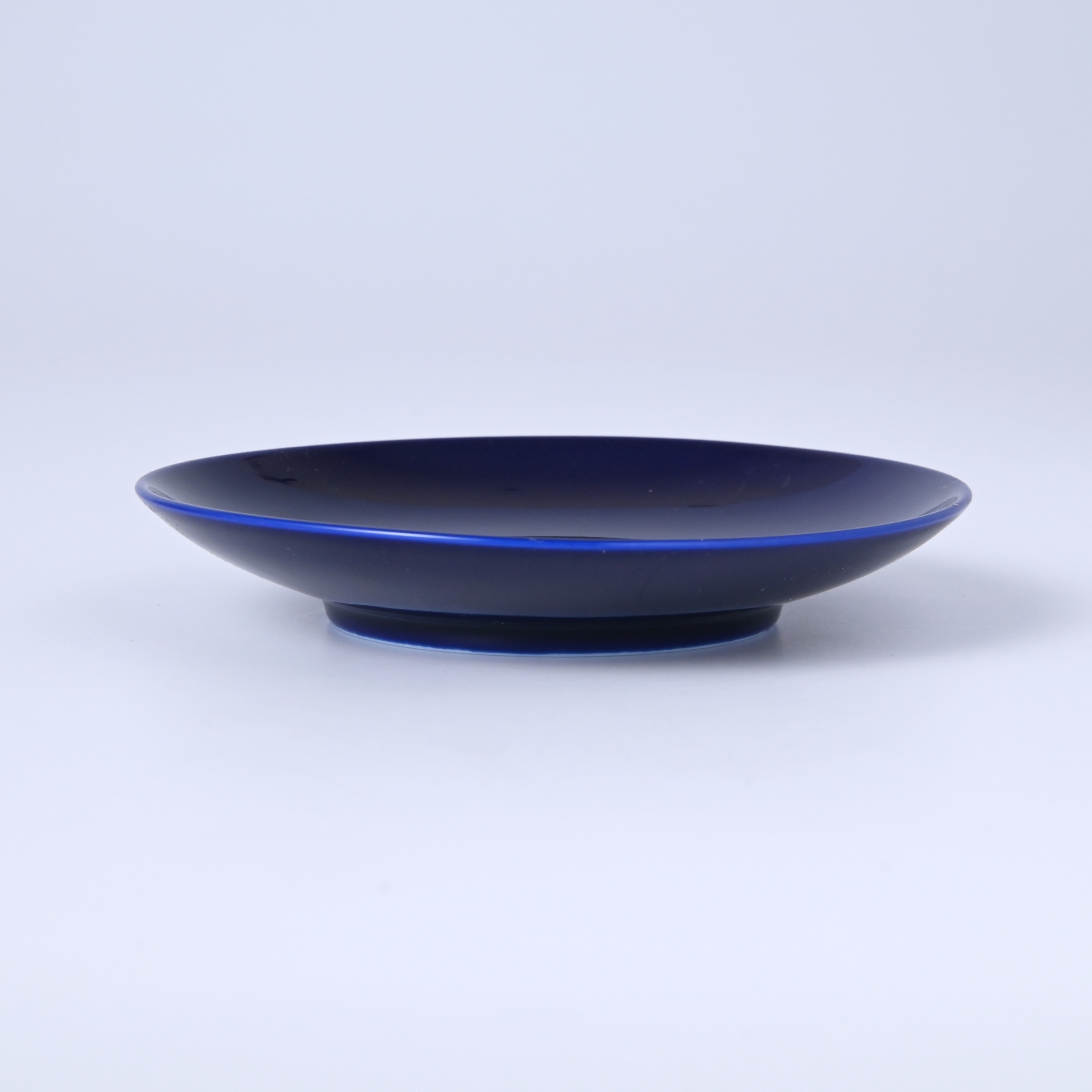 【ルリサムシングブルー】小皿（13cm ）　箱なし・単品　*有田陶器市特別価格 アウトレット品*2