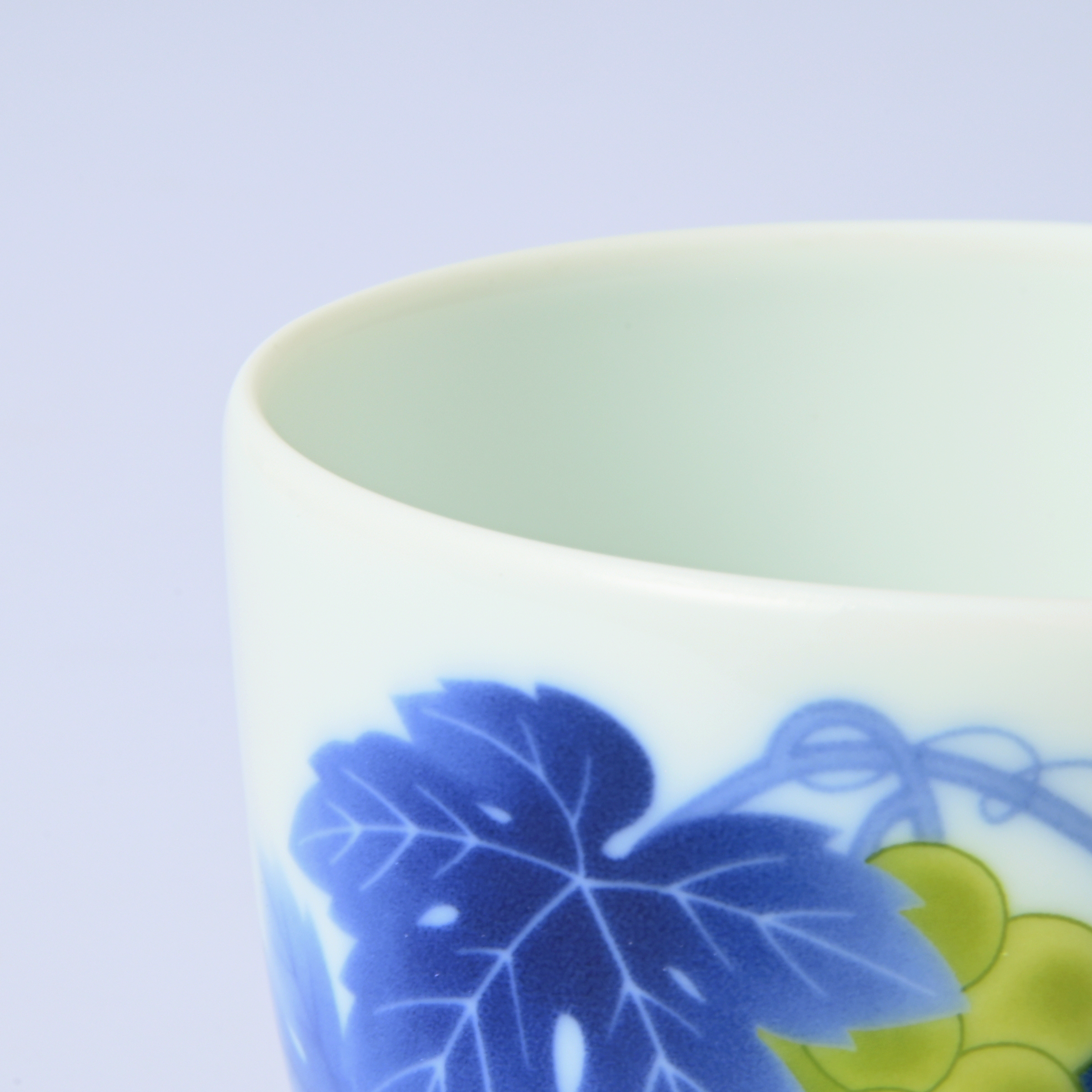 【ぶどう・グリーン】マグカップ 　箱なし・単品　*有田陶器市特別価格 アウトレット品*3