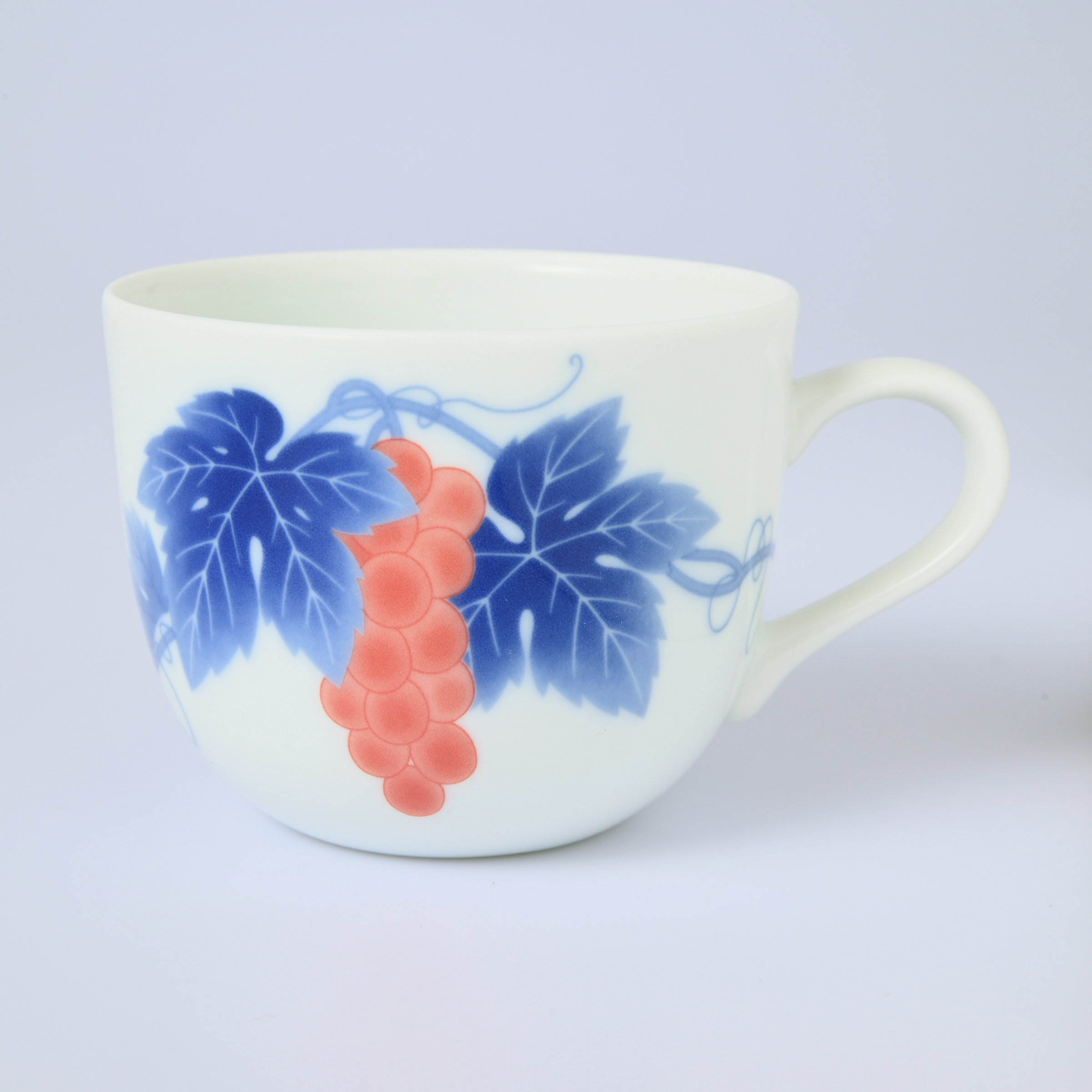 【ぶどう・マロン】マグカップ 　箱なし・単品　*有田陶器市特別価格 アウトレット品*1