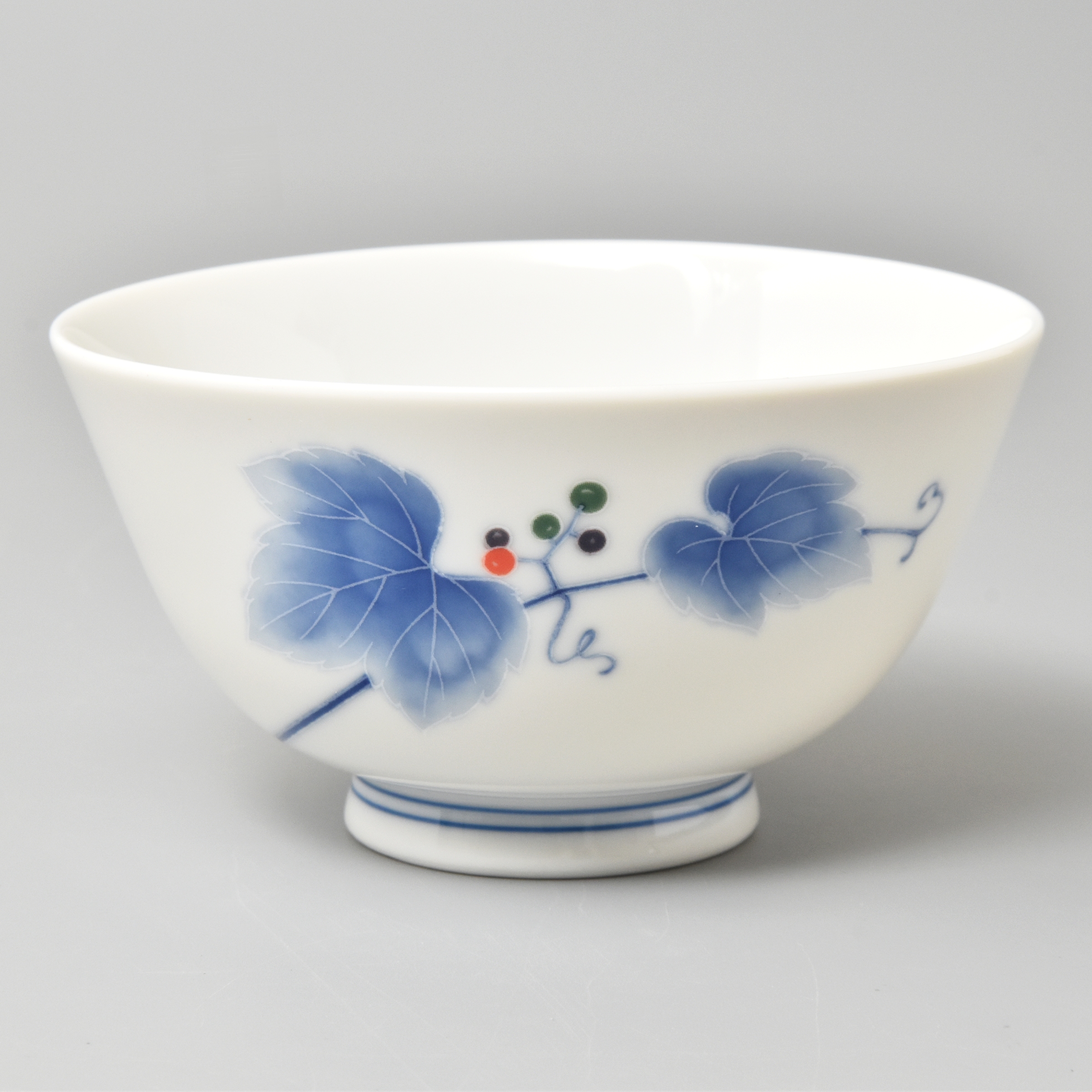 【野ぶどう】ご飯茶碗　（箱なし）*有田陶器市特別価格 アウトレット品*1