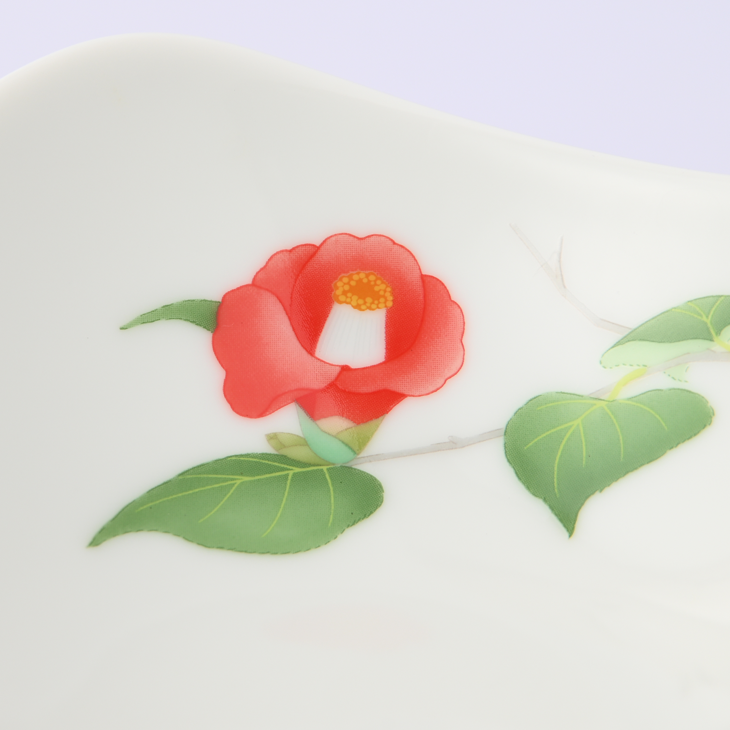 【日々と椿】ペア小鉢（縦・横12.5cm）2