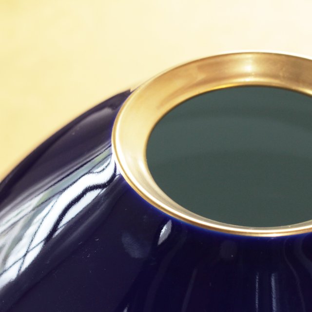 【ルリ春蘭】花瓶 *秋の陶器市まつり特別価格*　2